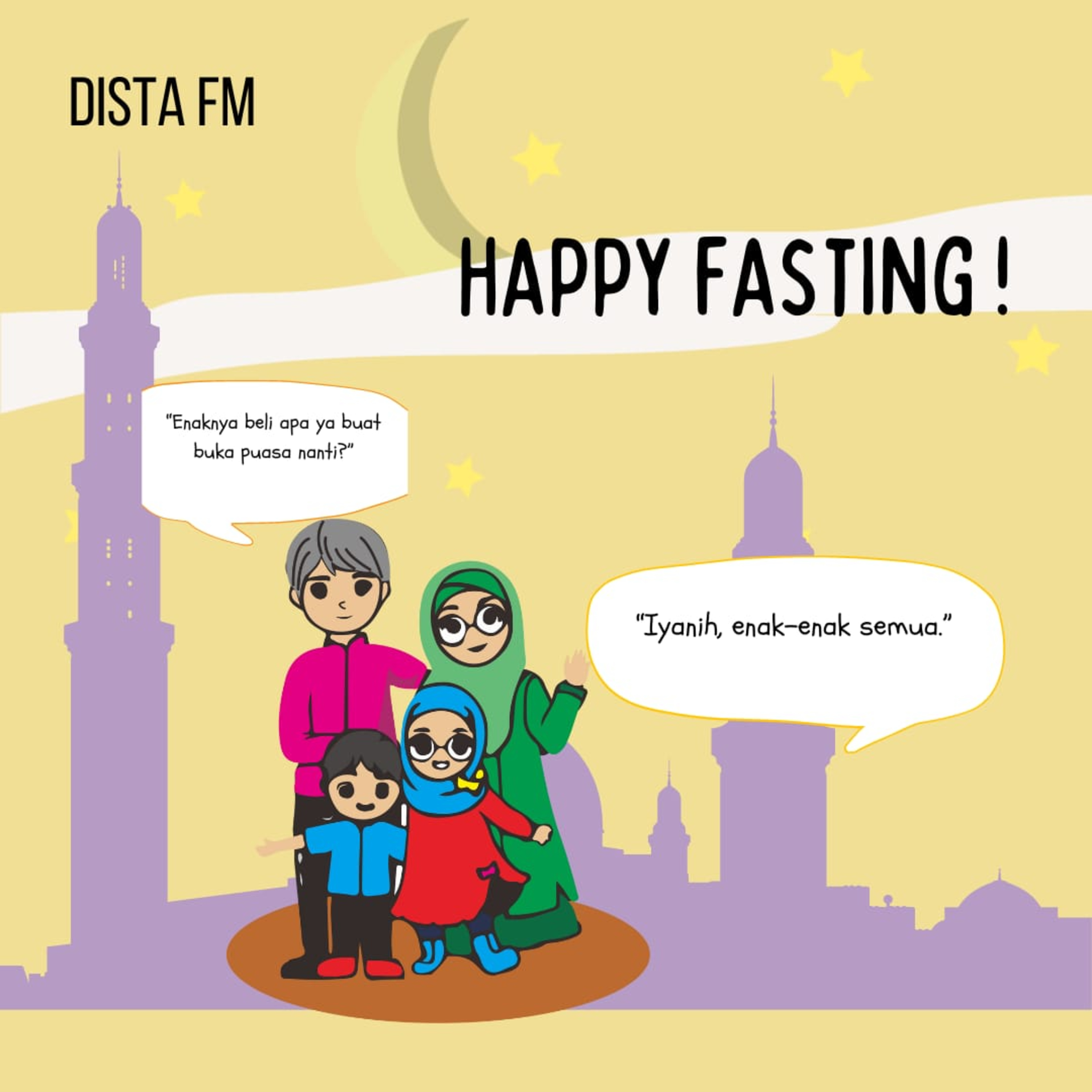 Happy Fasting - Dista FM episode artwork