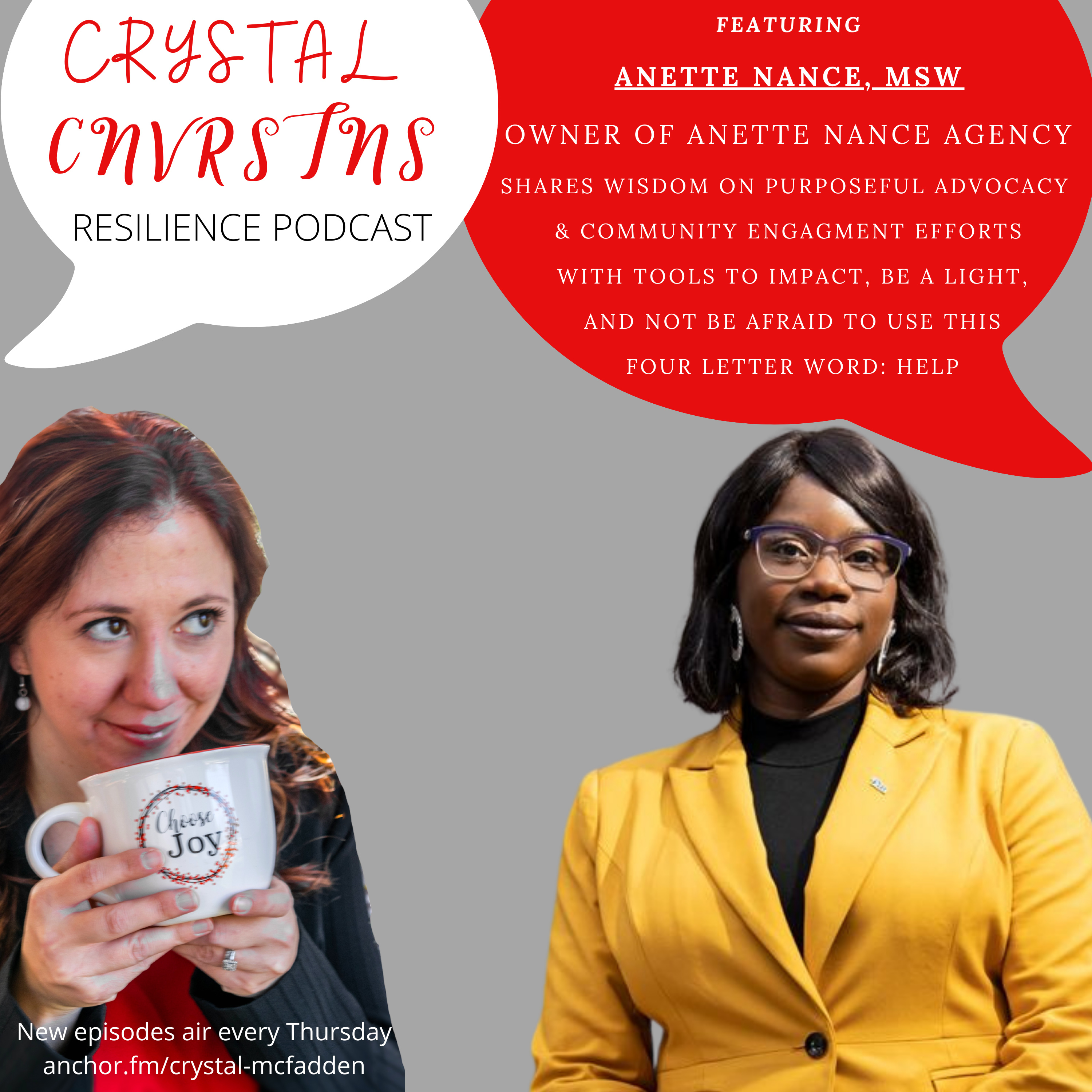 Crystal Cnvrstns - A Resilience Podcast
