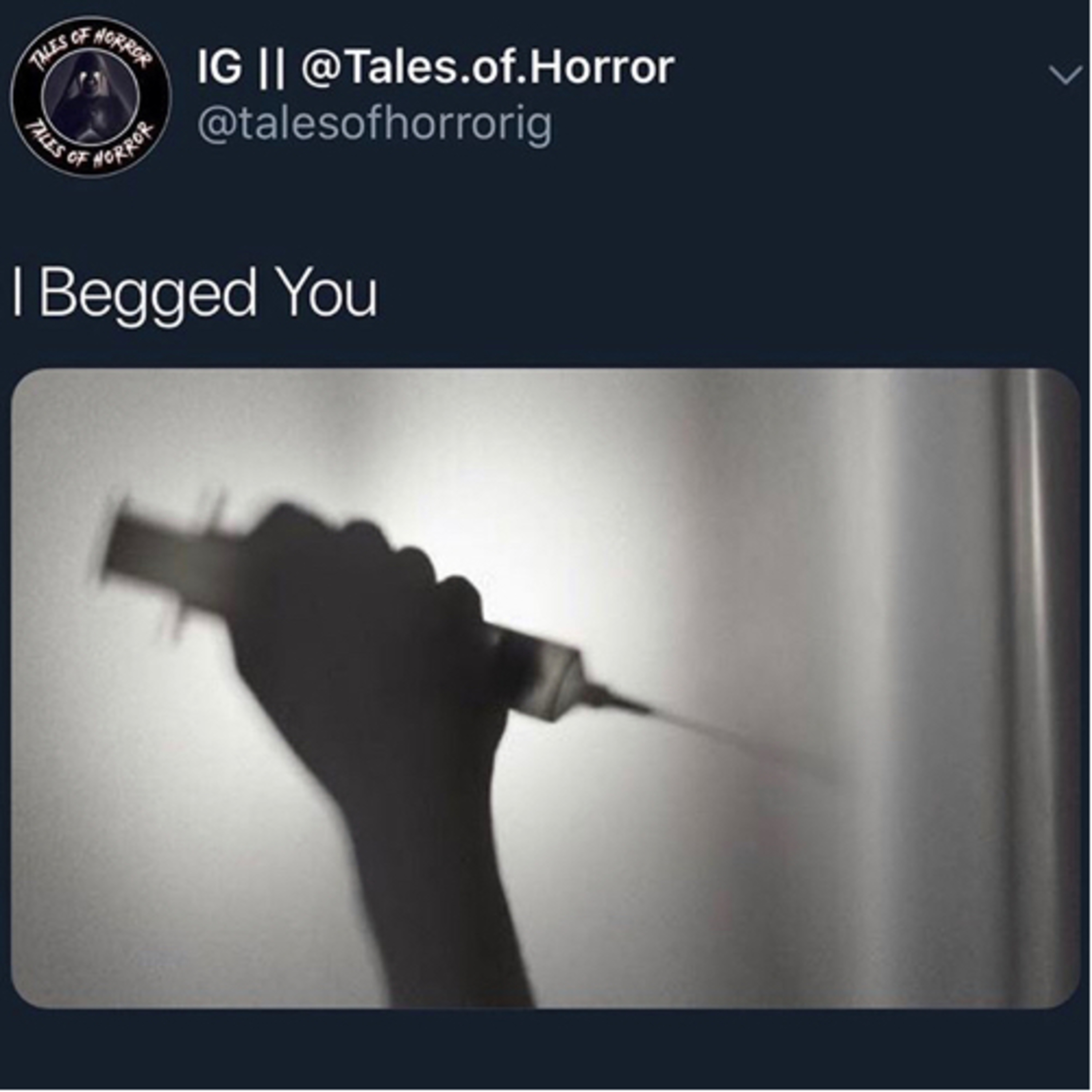 I Begged You episode artwork