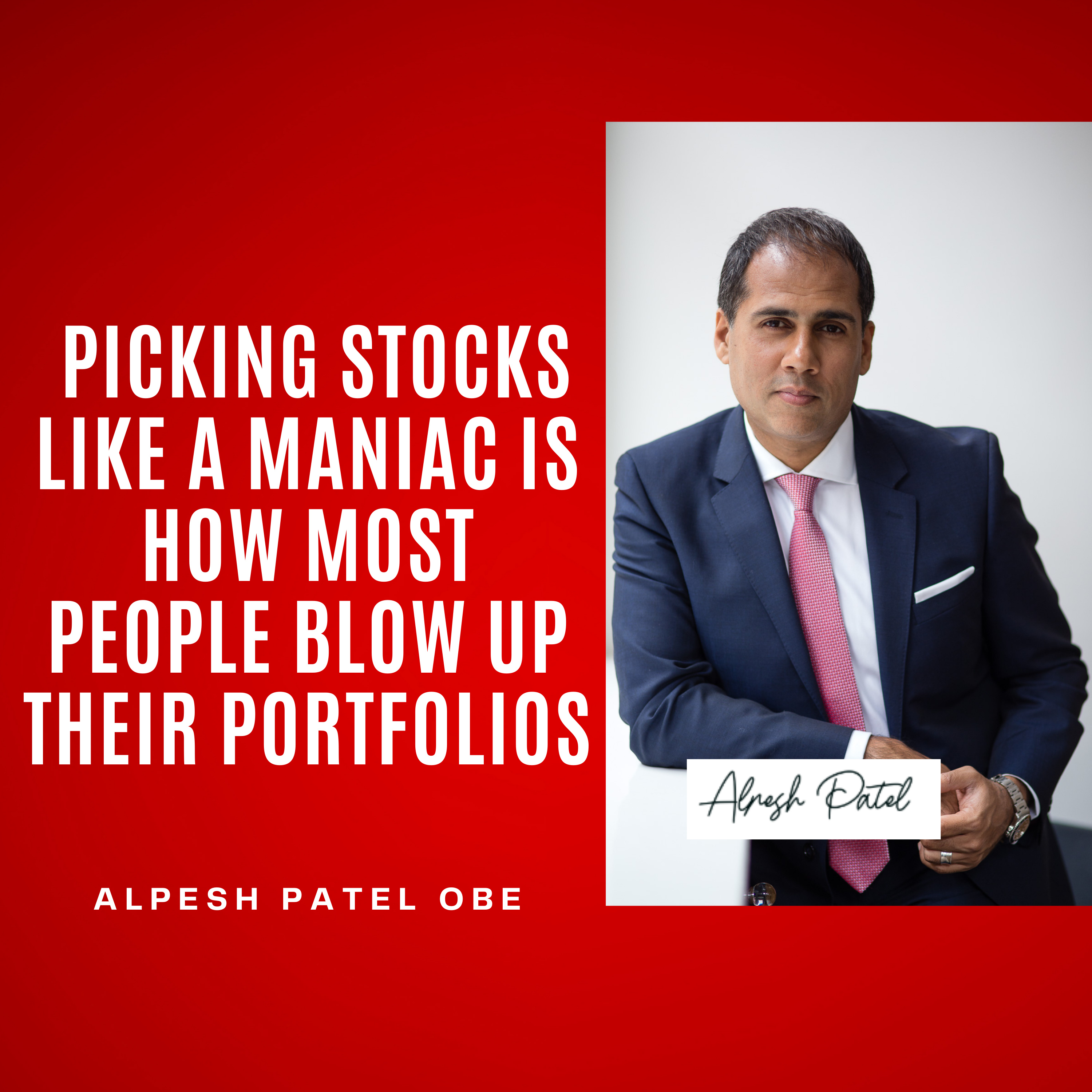 Picking Stocks Like a Maniac Is How Most People Blow Up Their Portfolios episode artwork