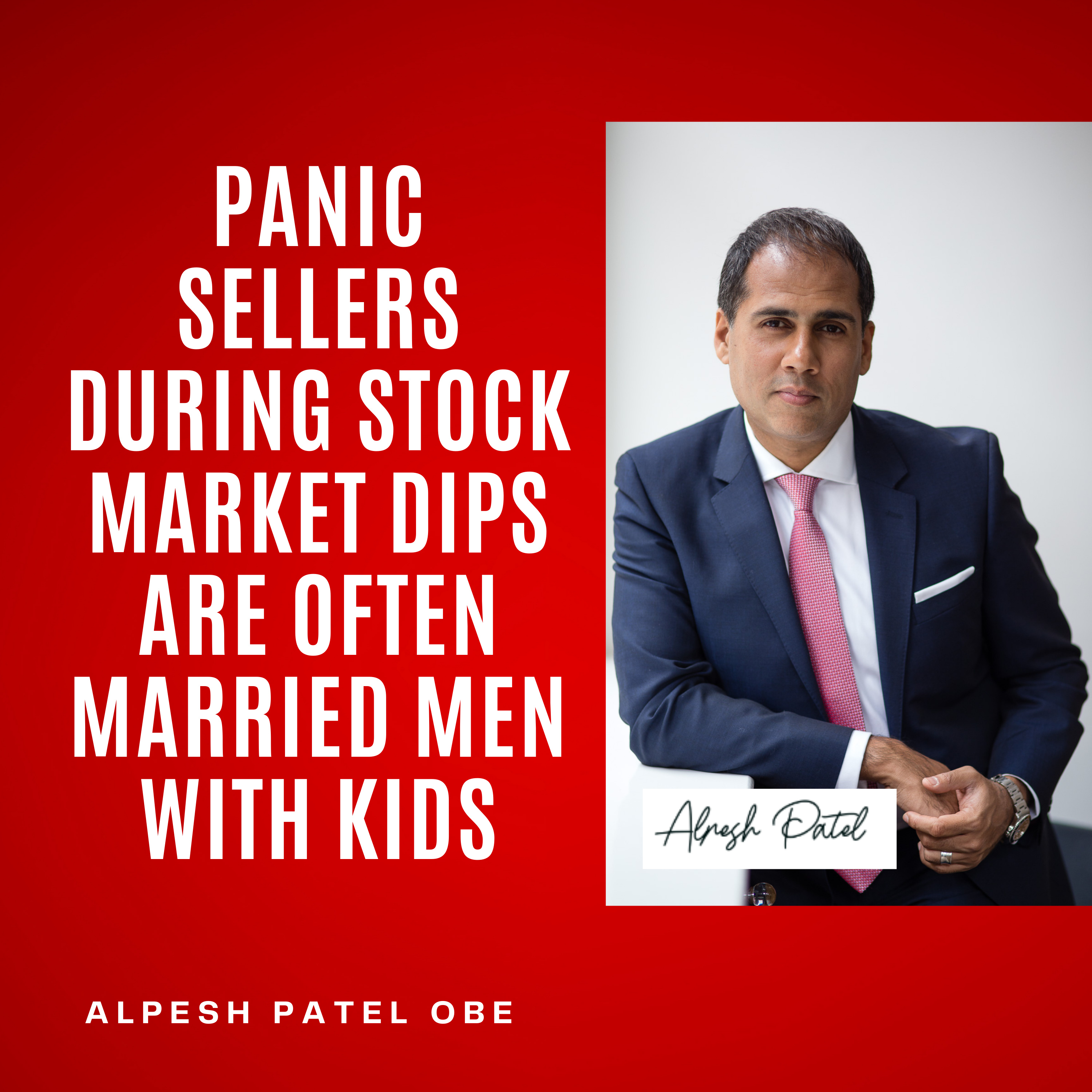 Panic Sellers During Stock Market Dips are Often Married Men With Kids - What To Do About It episode artwork
