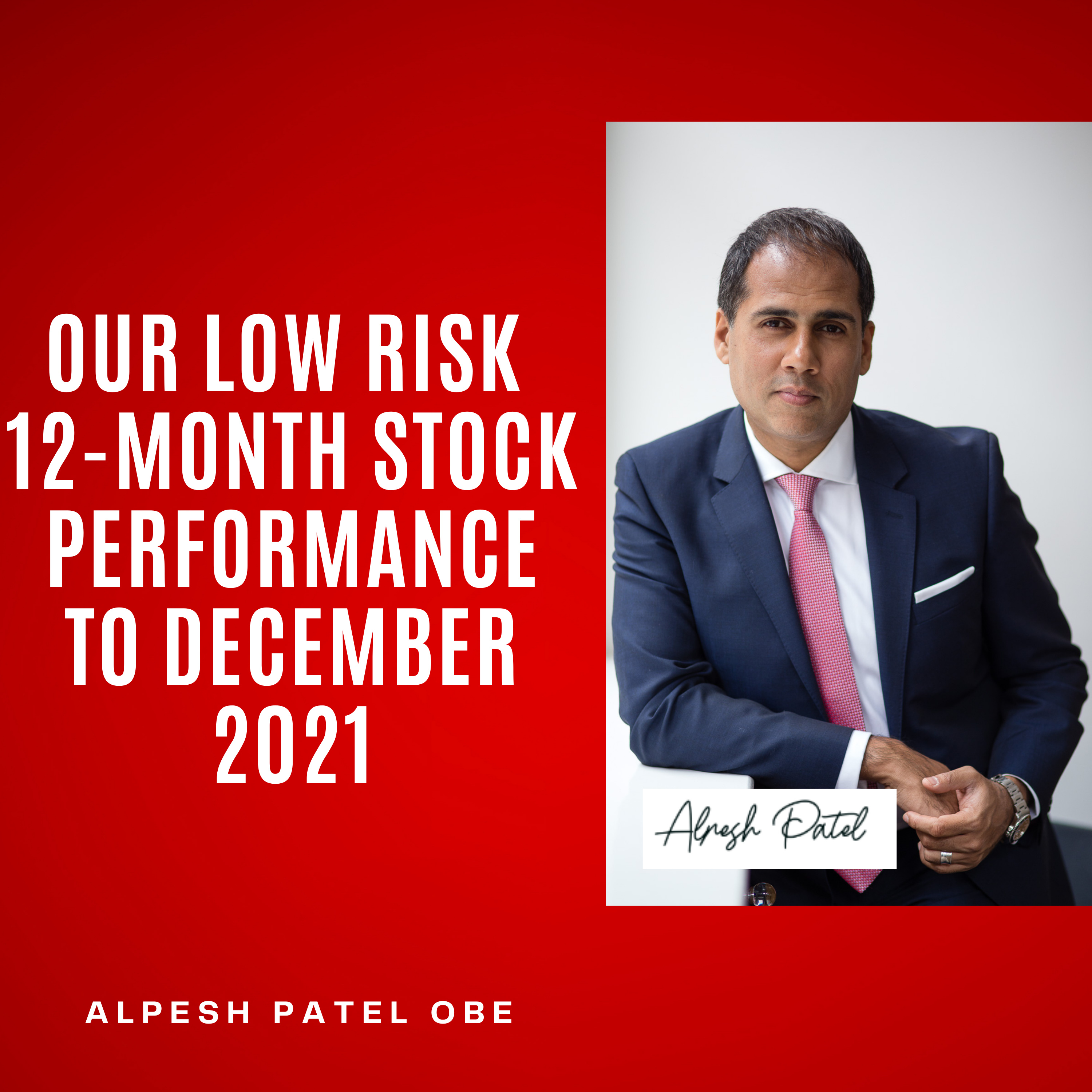 Our Low Risk 12 Month Stock Performance to December 2021 and How to Replicate episode artwork