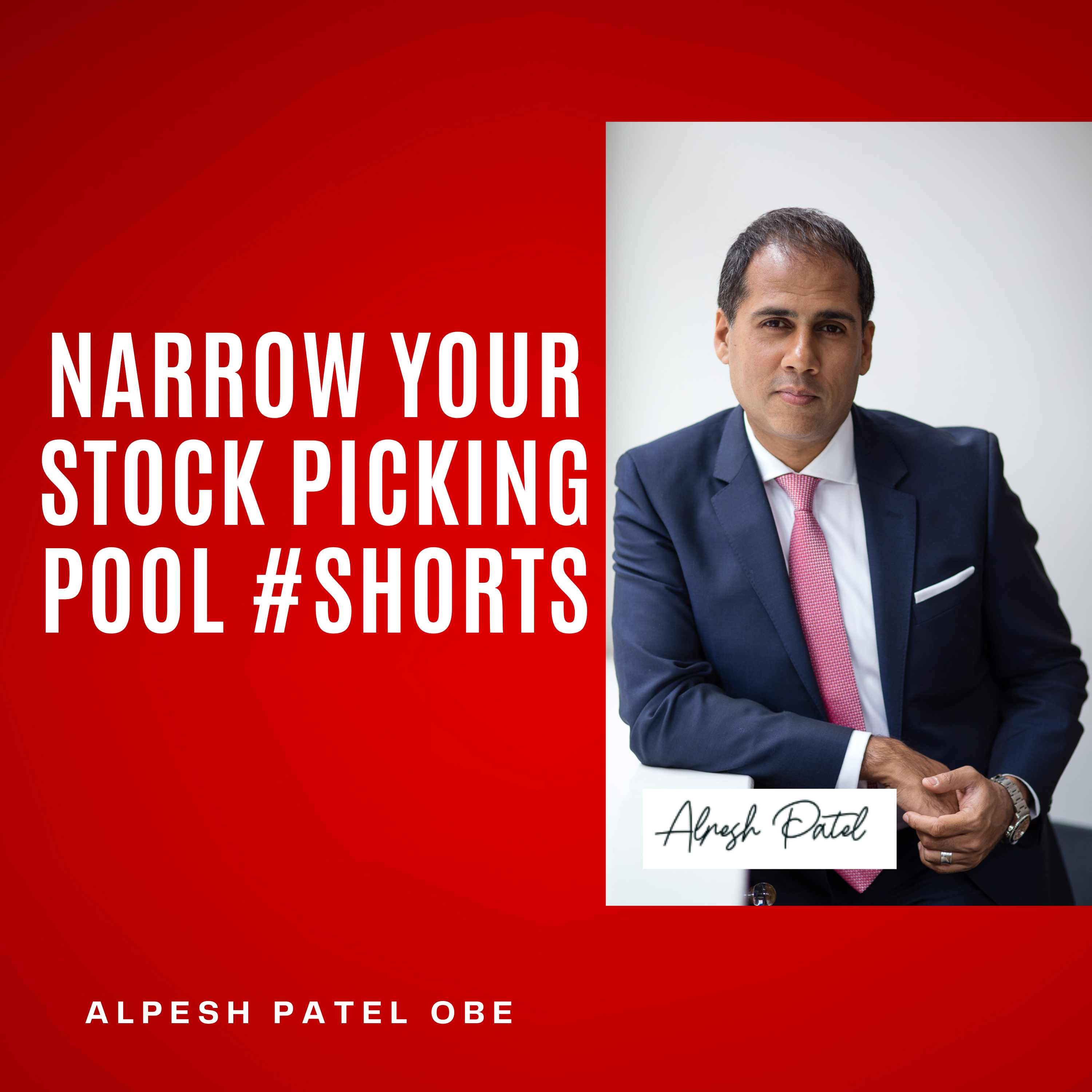 Narrow Your Stock Picking Pool #shorts episode artwork