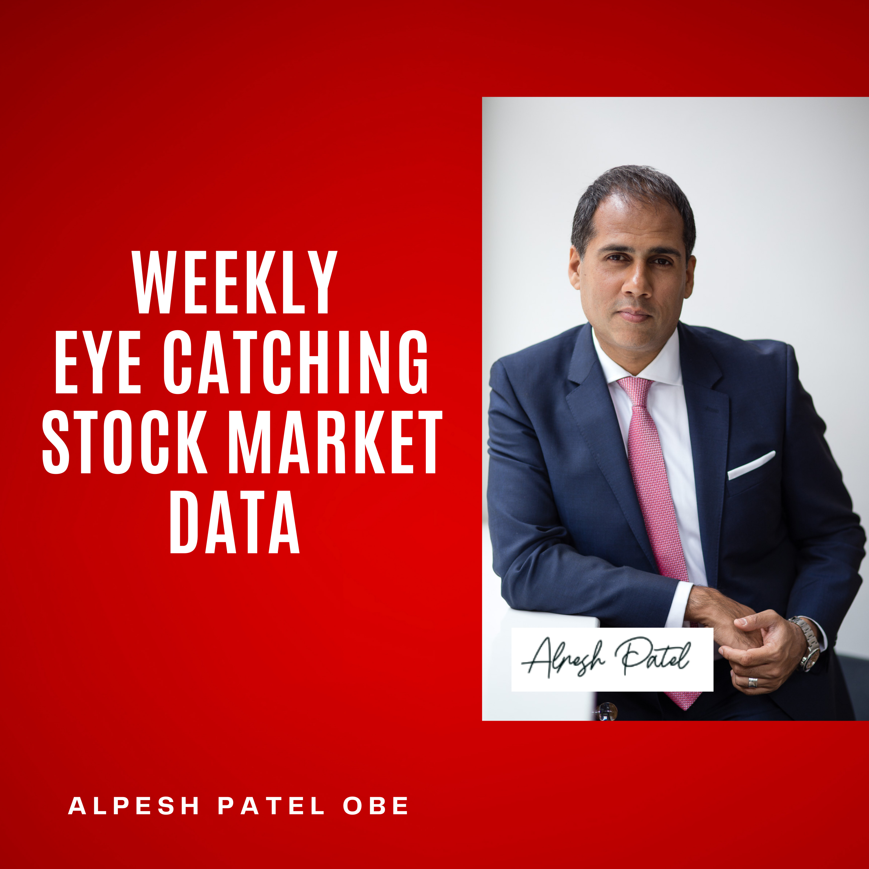 Weekly Eye Catching Stock Market Data With Alpesh Patel OBE episode artwork