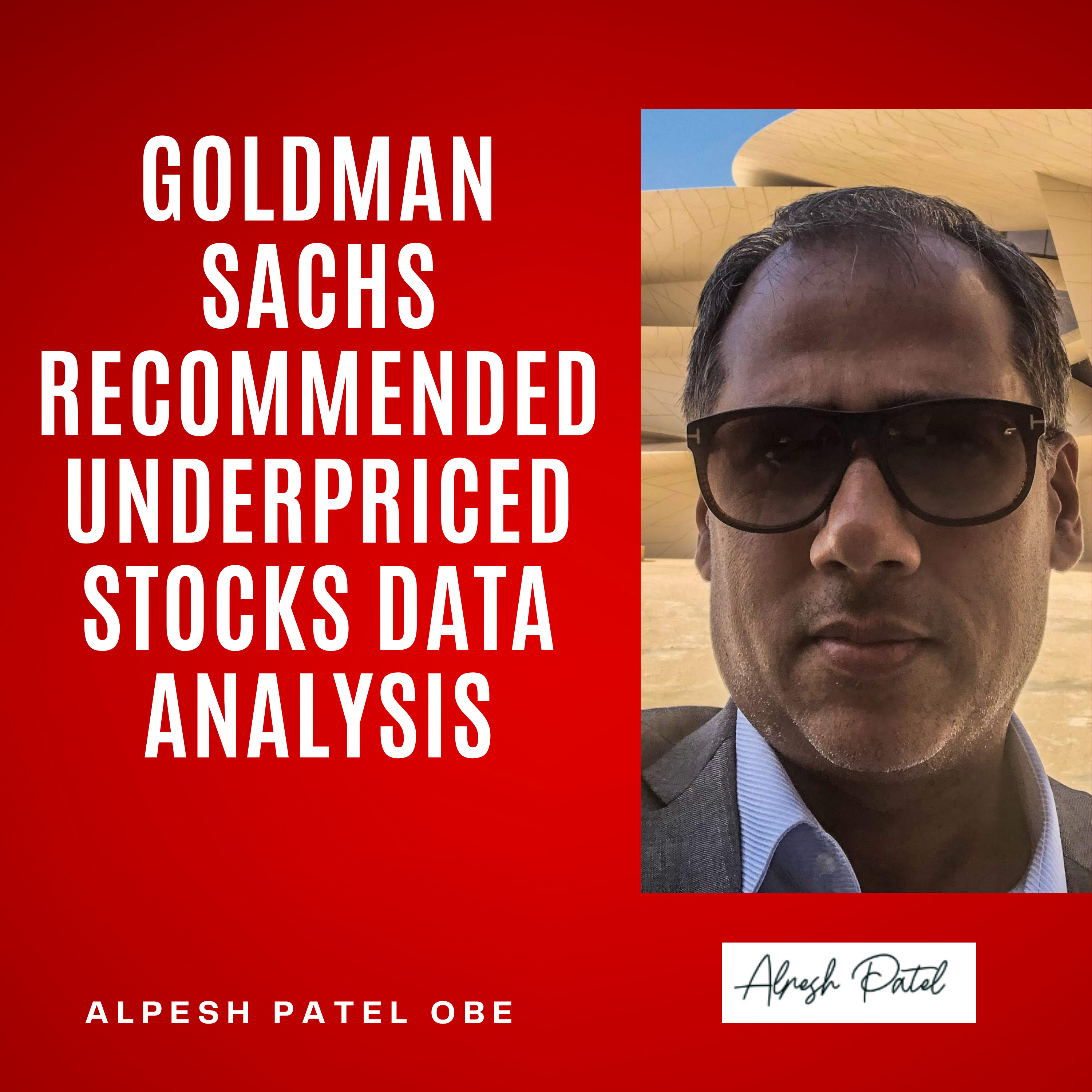 Goldman Sachs Recommended Underpriced Stocks Data Analysis episode artwork