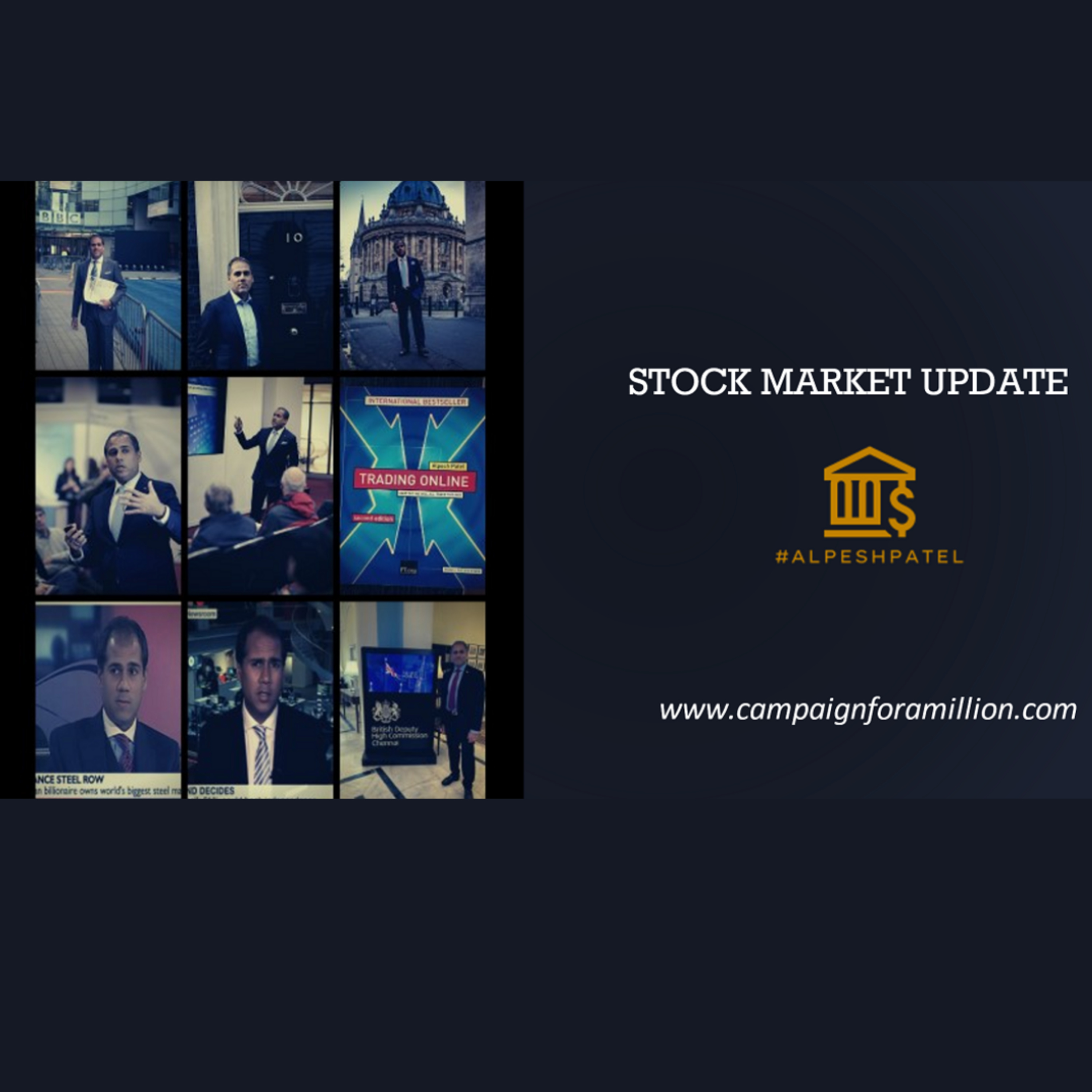 Weekly Stock Market Update With Alpesh Patel OBE episode artwork