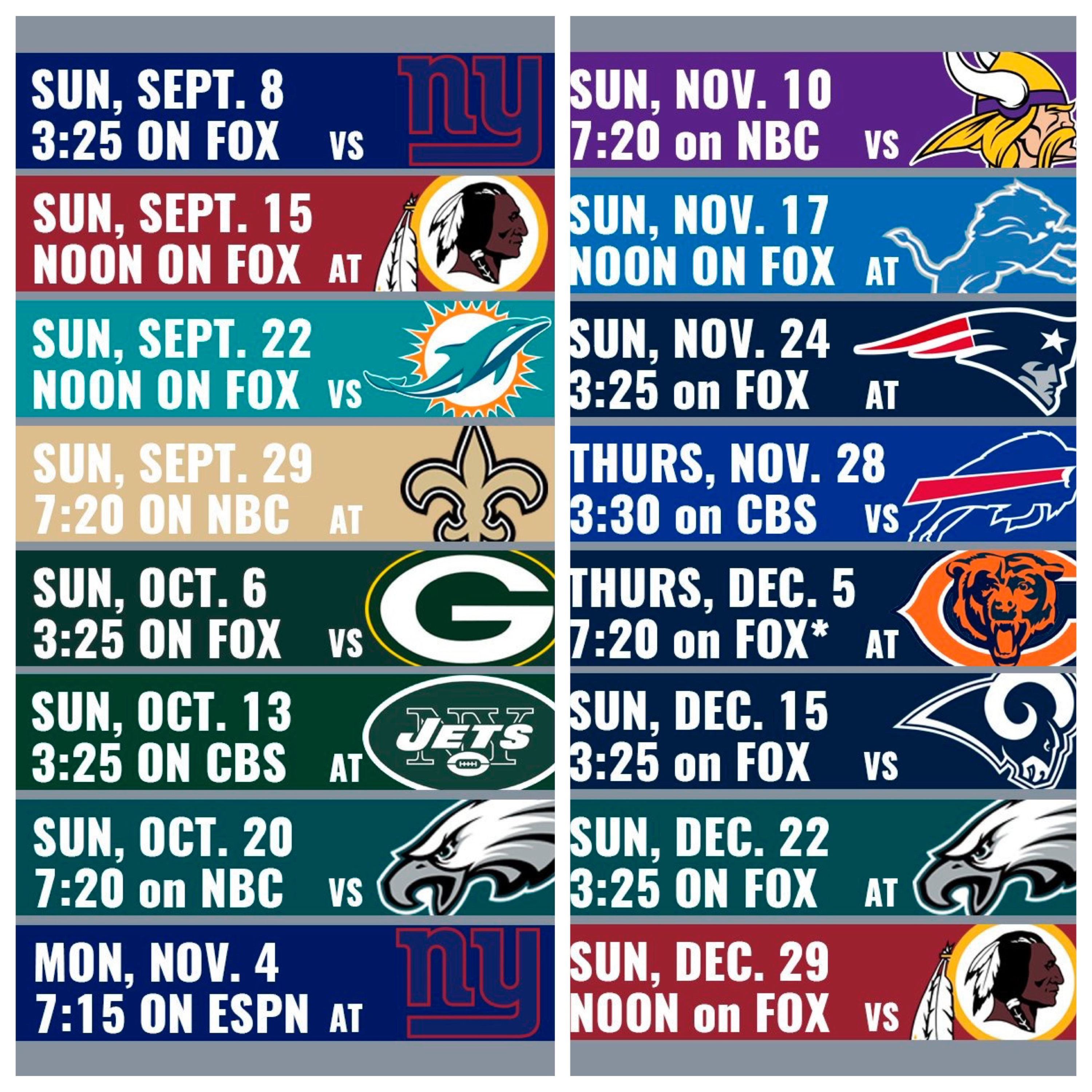 FDCB 107: 2019 schedule predictions