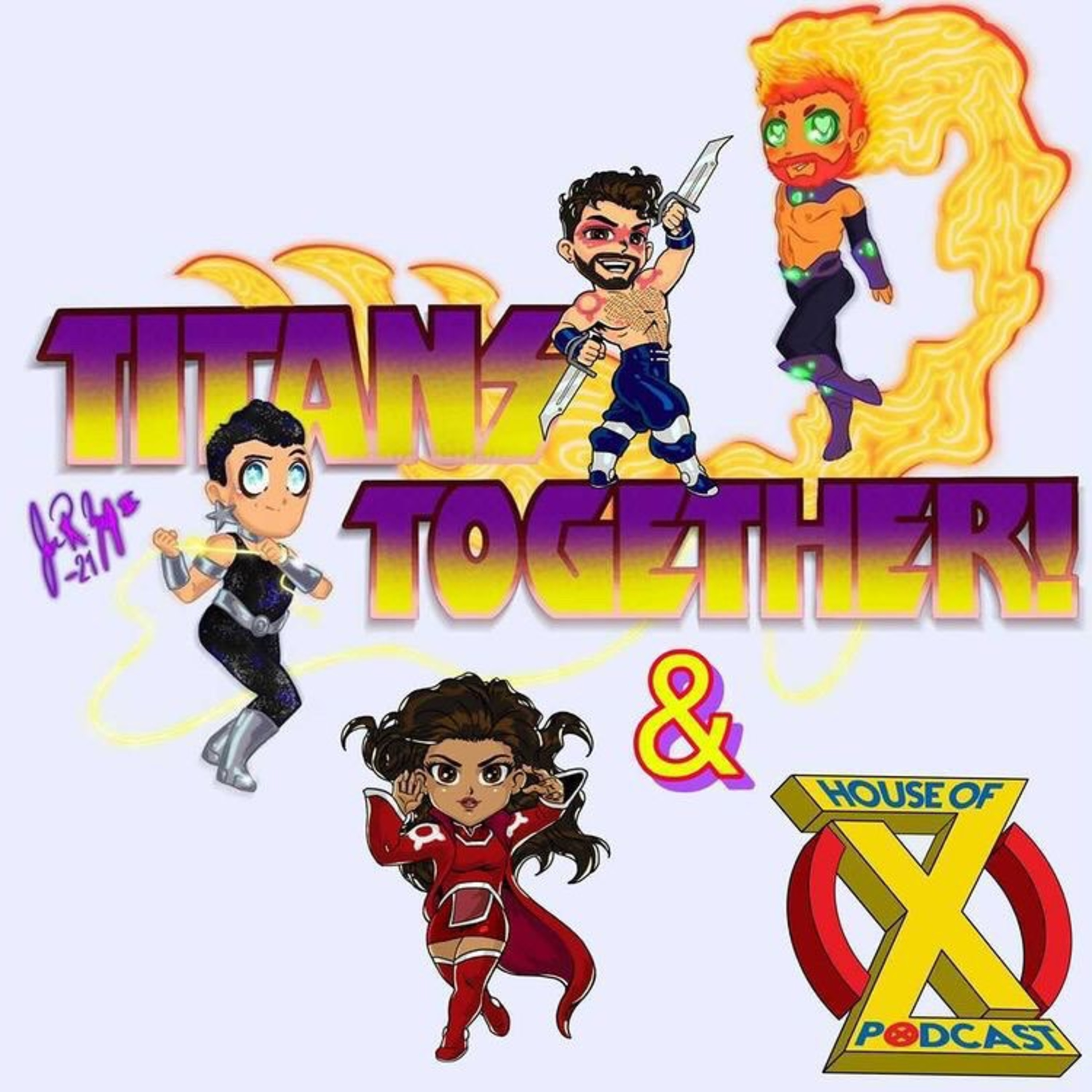 Titans Together x House of X Crossover!  episode artwork