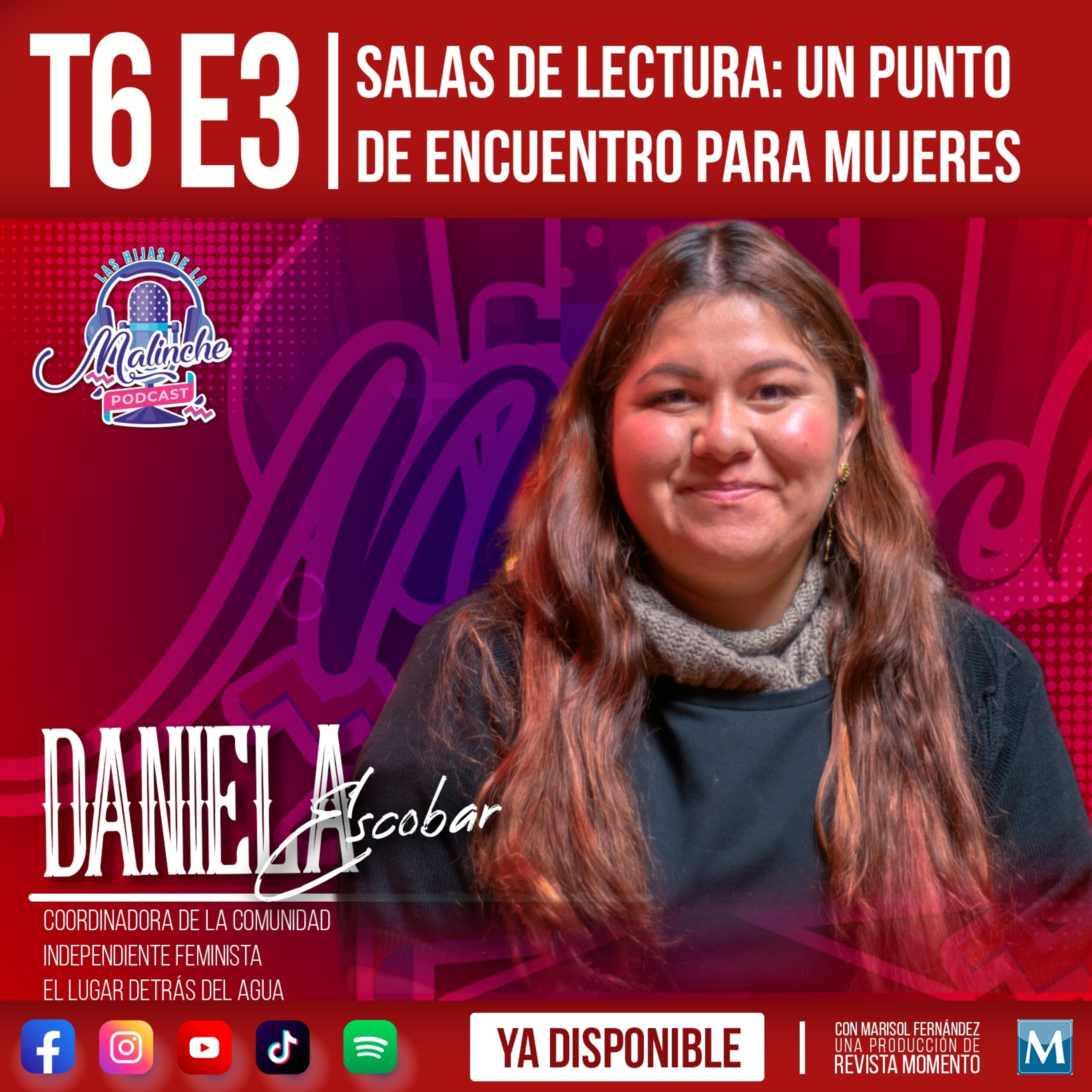 DANIELA ESCOBAR "Salas de lectura: un punto de encuentro para mujeres." episode artwork