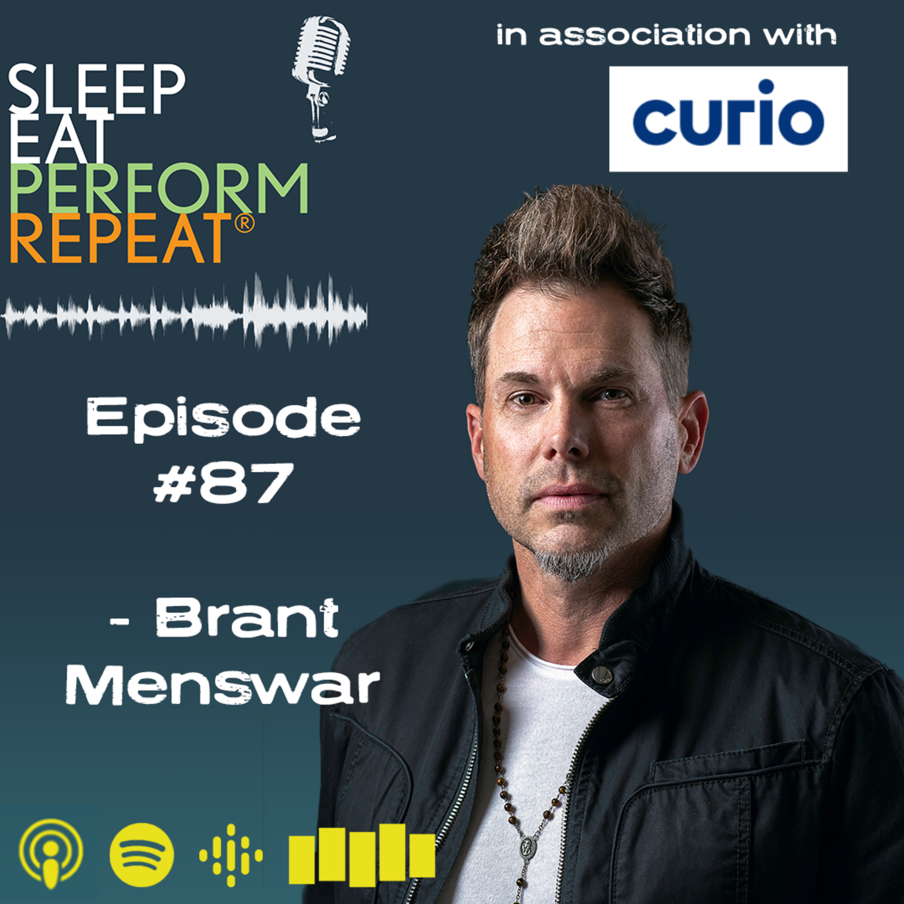 #87 with Brant Menswar – critically acclaimed author, motivational speaker, award-winning musician and podcast host of 'Thoughts that rock'.