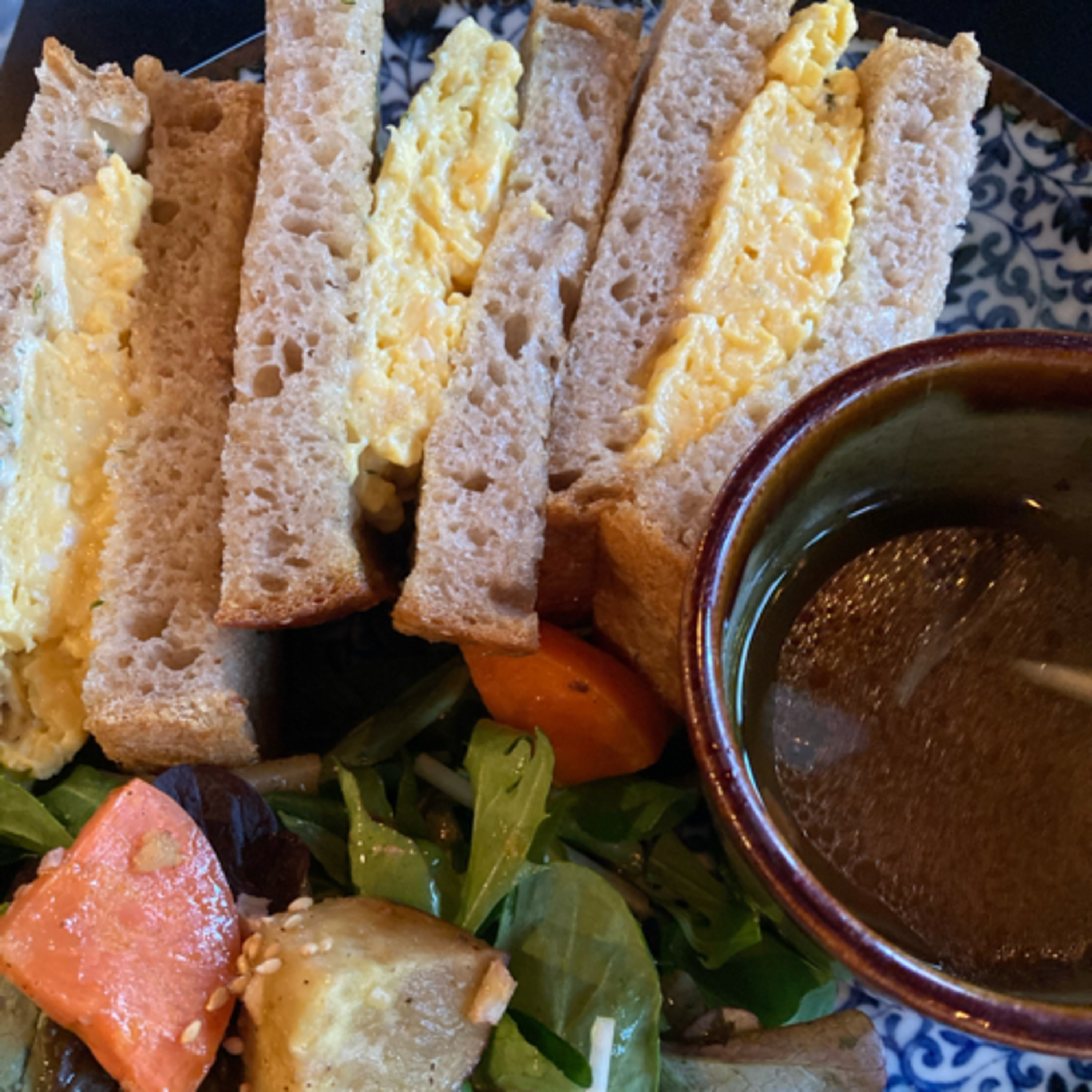カヤバ珈琲のたまごサンド
