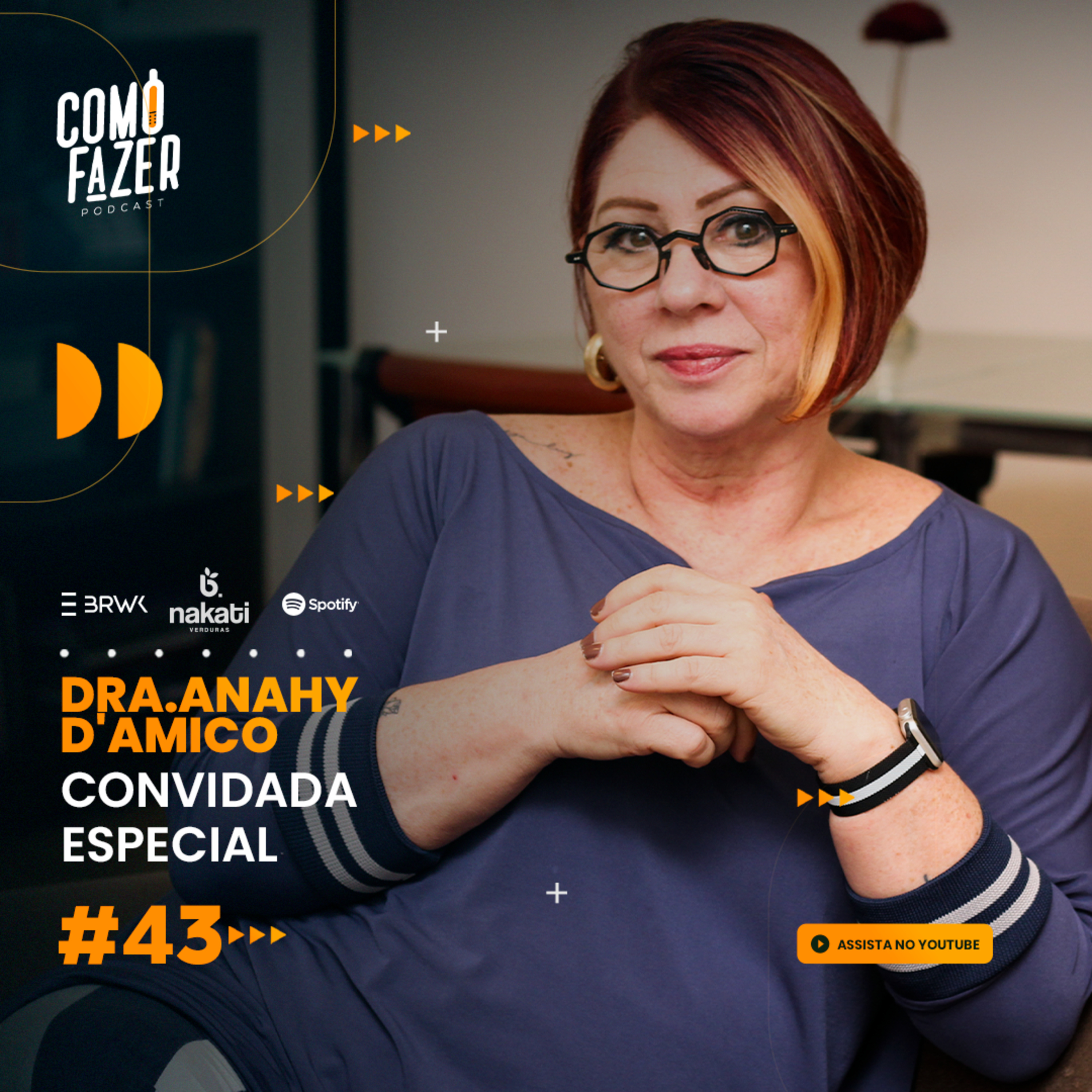 #43 (Dra.Anahy D'Amico) Quais os Hábitos Saudáveis para melhorar o relacionamento? episode artwork