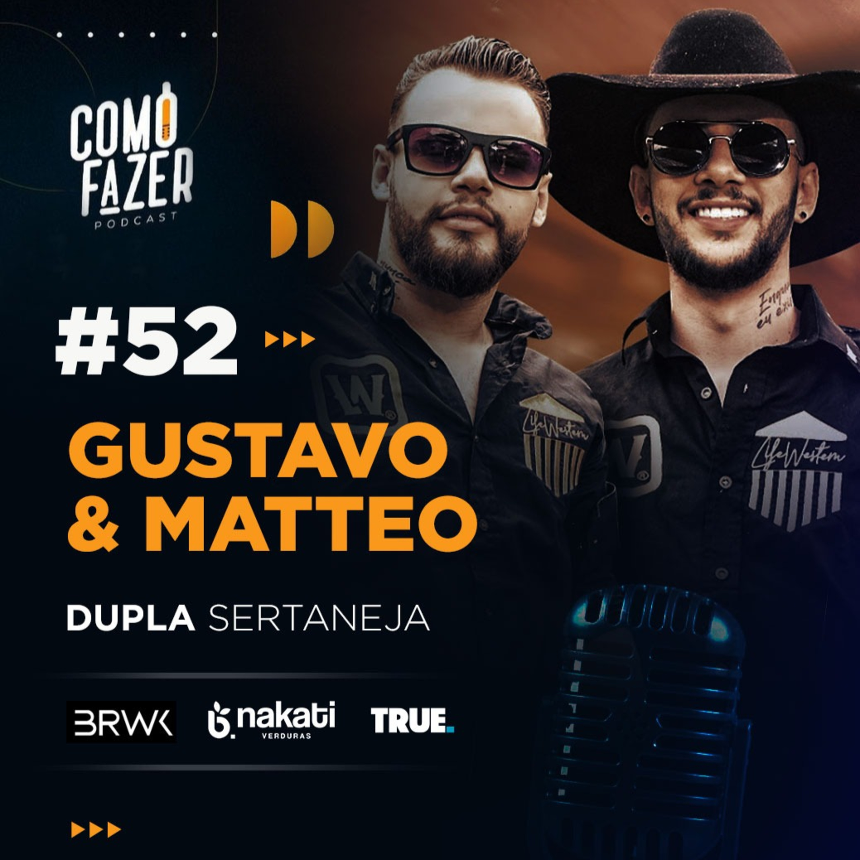 #52 (Gustavo & Matteo) Dupla sertaneja conta sua história da infância a fama. episode artwork