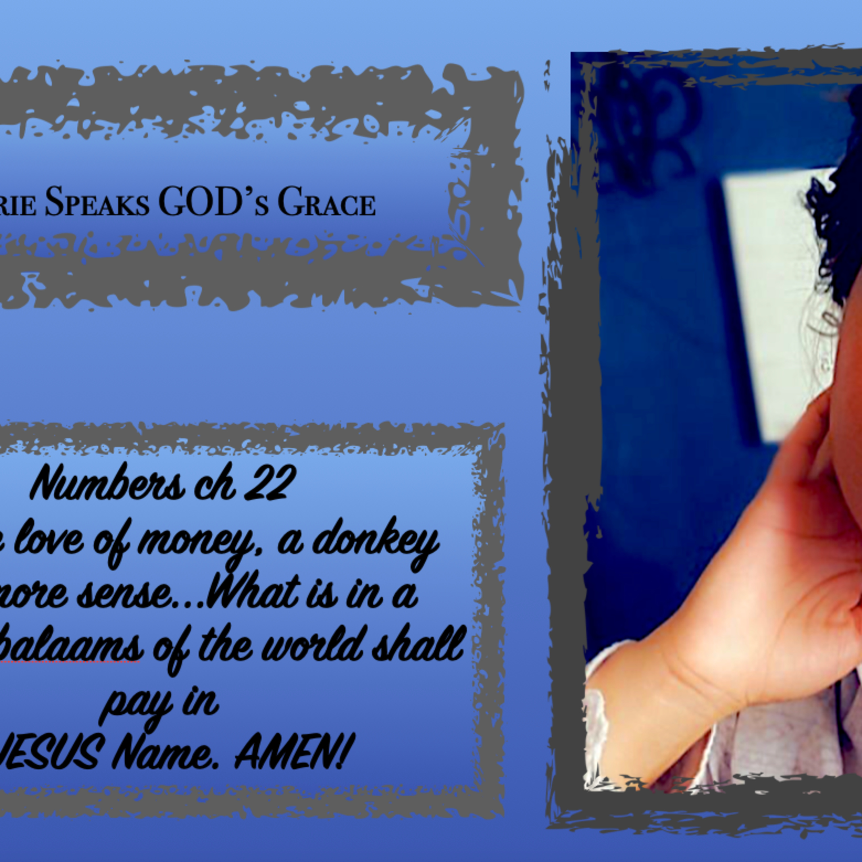 Marie Speaks G-D\'s Grace Bible Study and Meditations Of My Heart