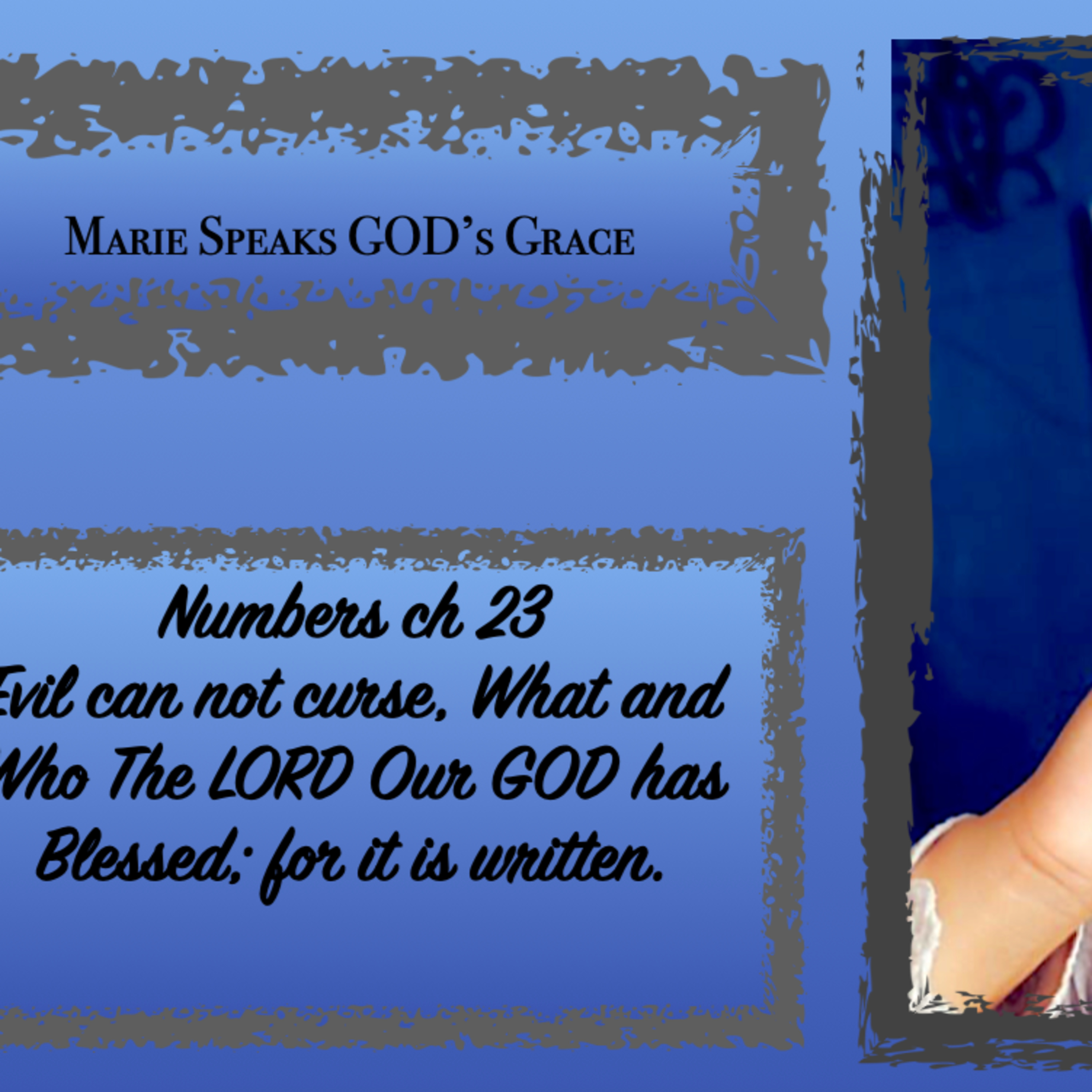 Marie Speaks G-D\'s Grace Bible Study and Meditations Of My Heart