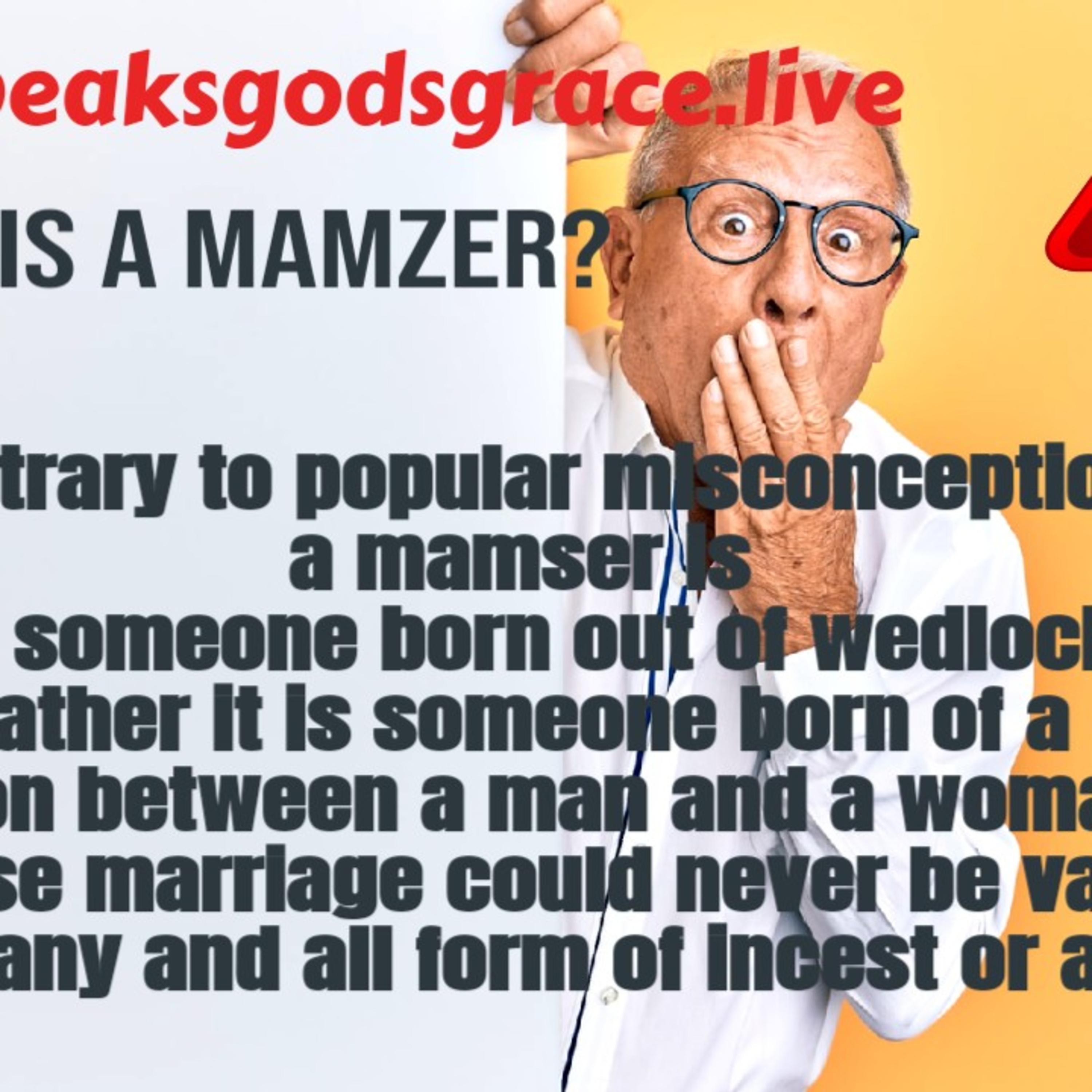 What is the true definition of a mamzer? episode artwork
