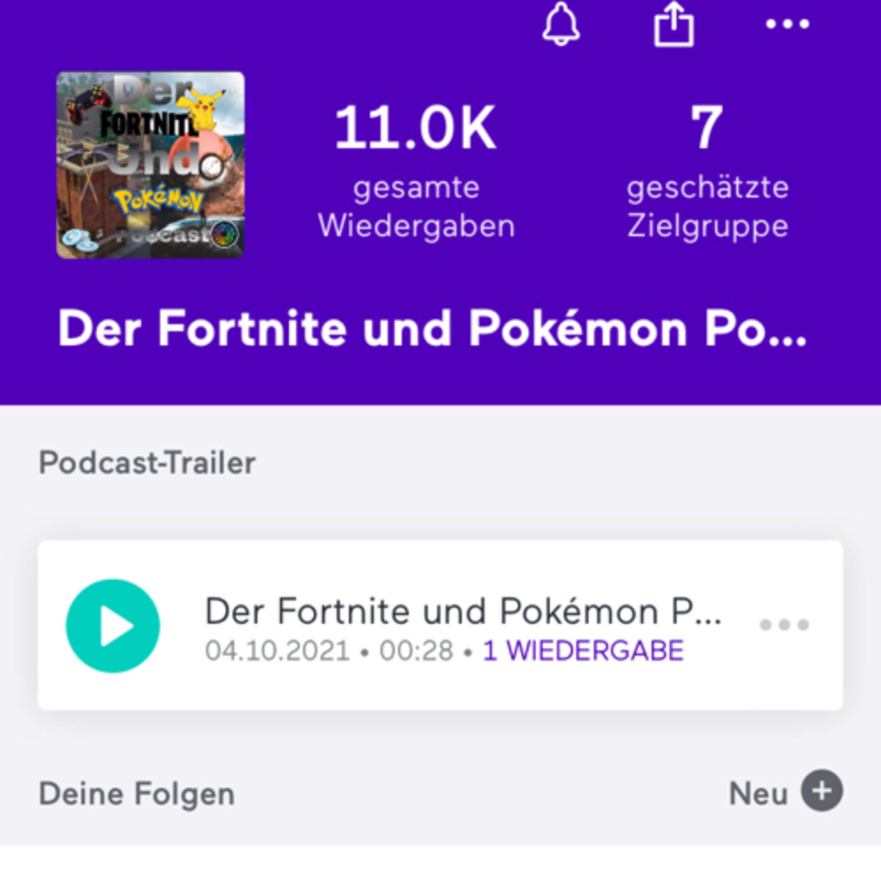 Der Fortnite und Pokémon Podcast
