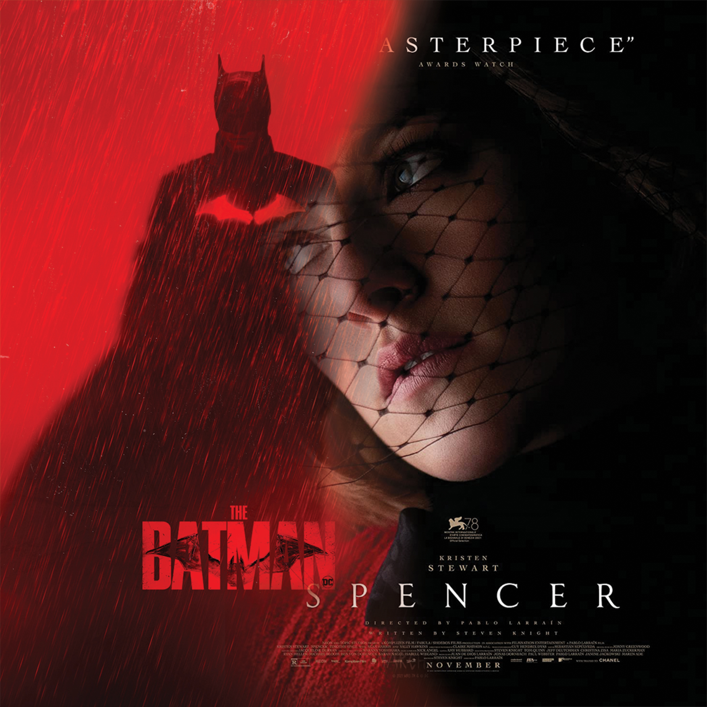The Batman/Spencer episode artwork