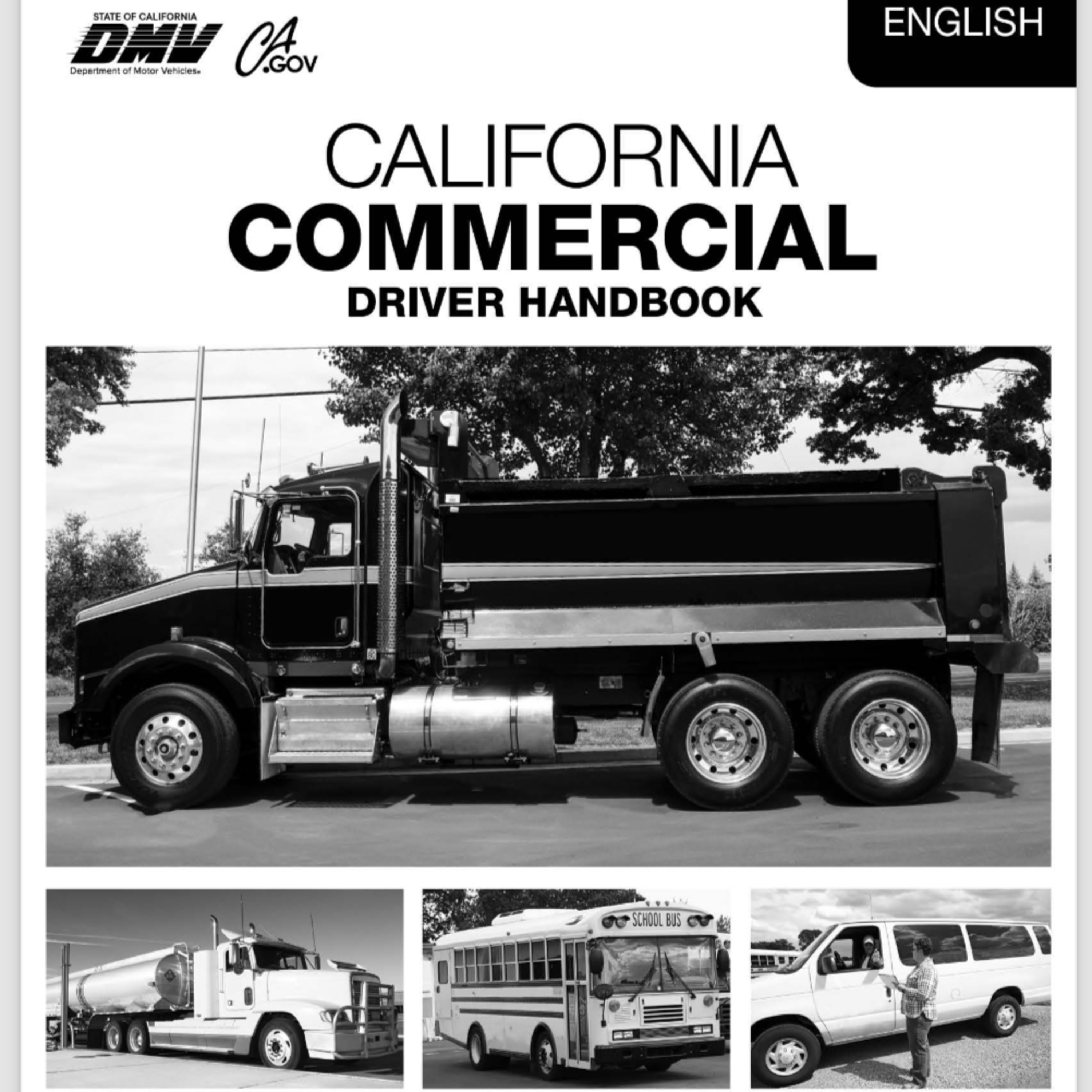 CALIFORNIA
CALIFORNIA COMMERCIAL
DRIVER HANDBOOK (1.1.2-1.4.1)