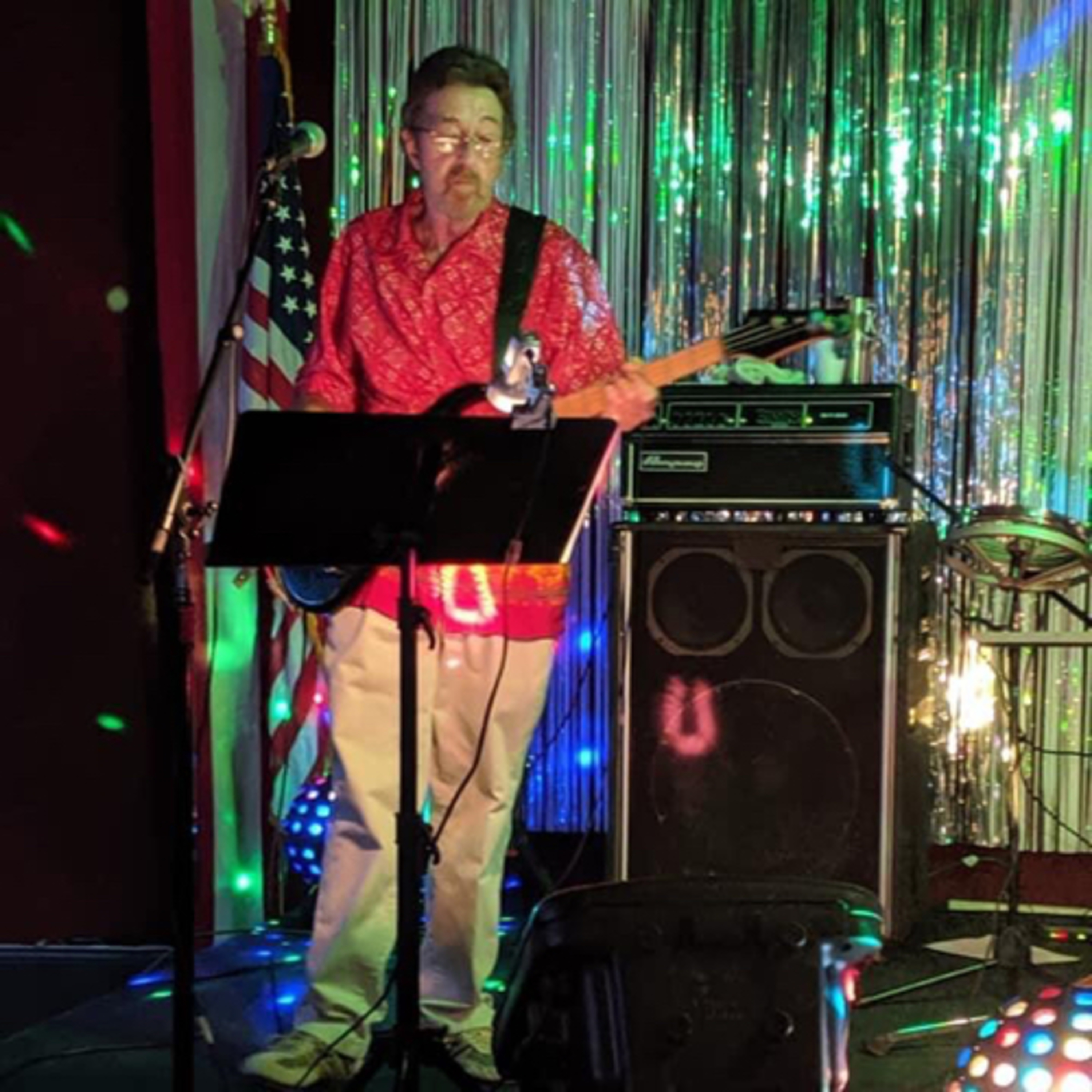 James “Boo” Canipe is a bass player, singer and songwriter working with the band Crimson Rose