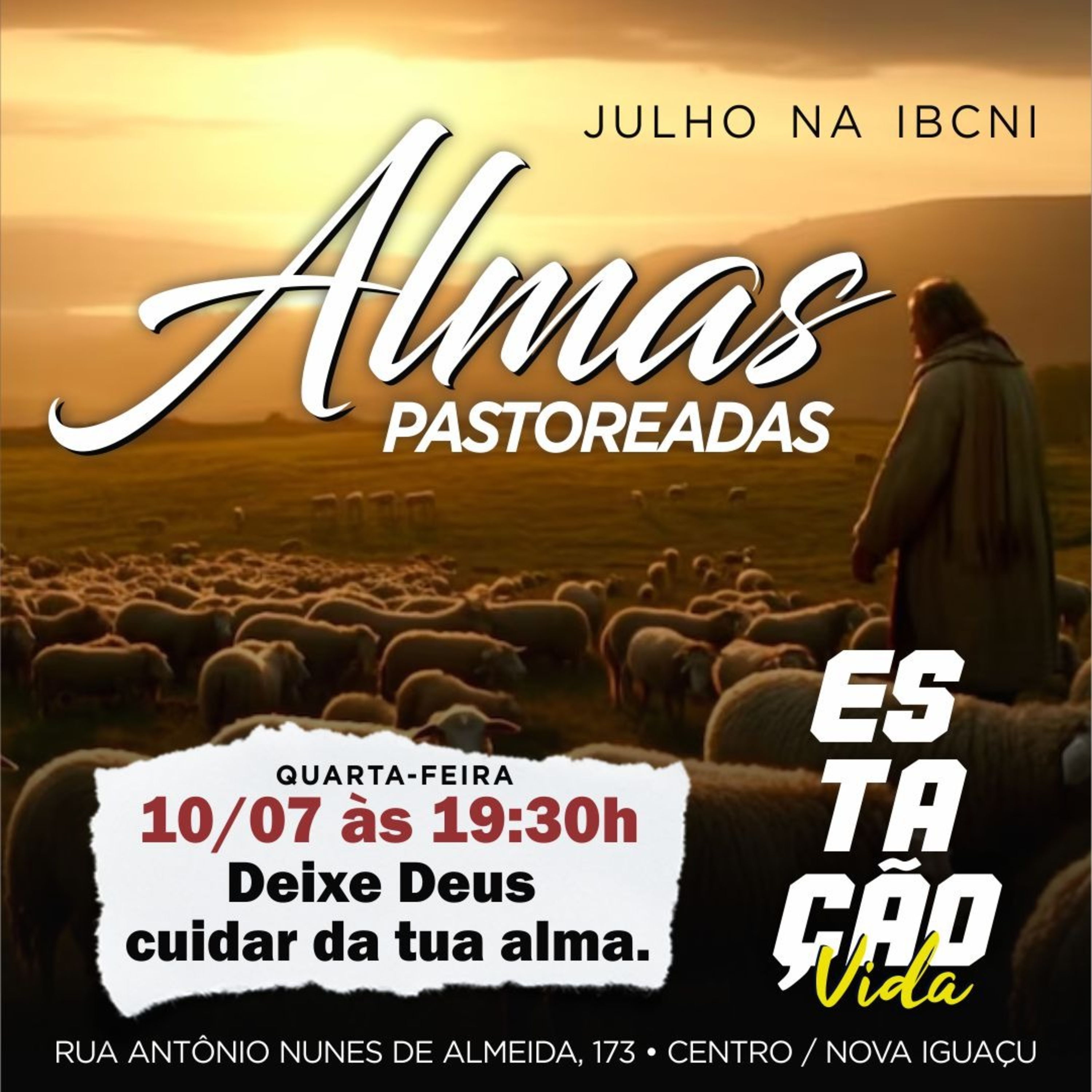 #EstaçãoVida#IBCNI