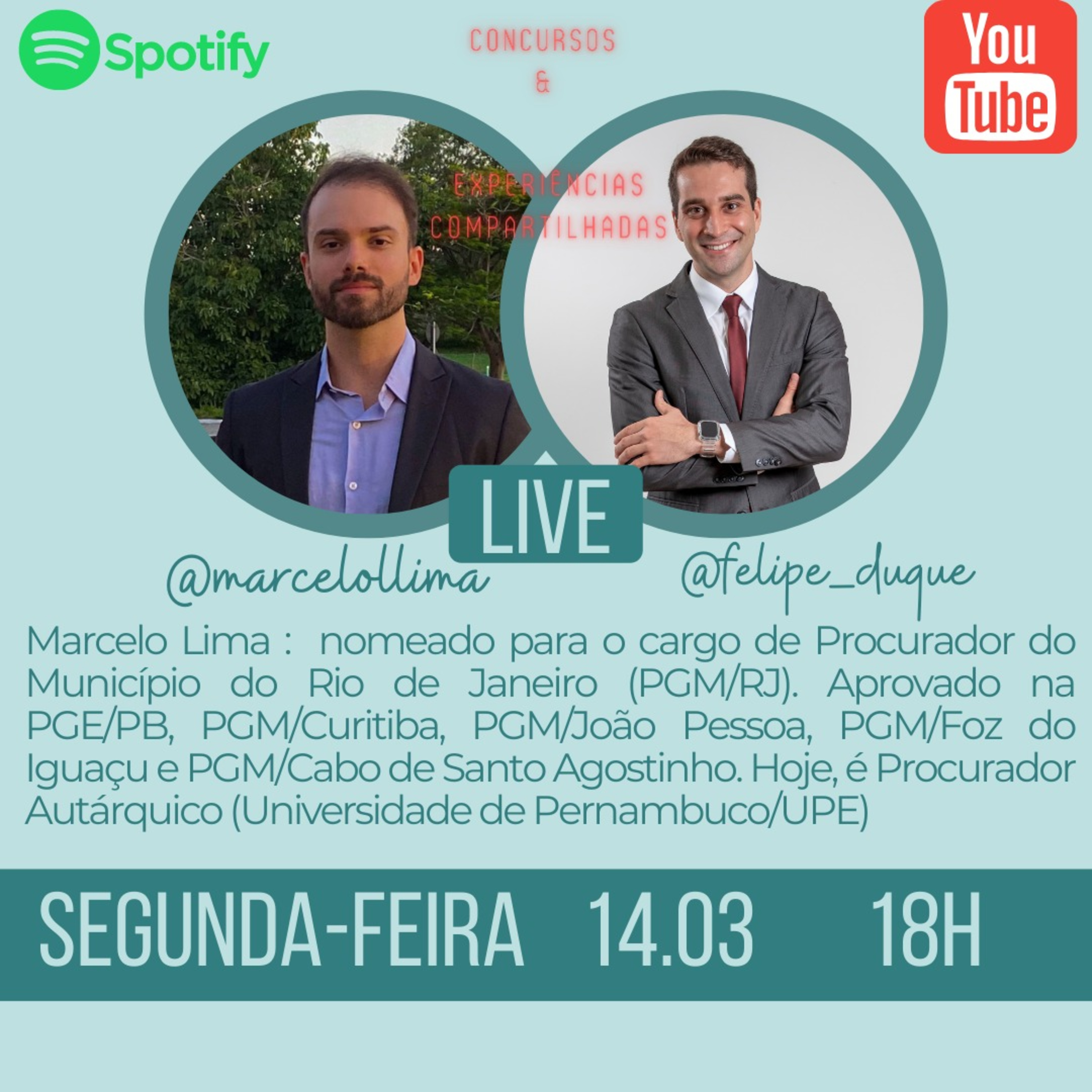 Felipe Duque - Concursos e Experiências Compartilhadas -