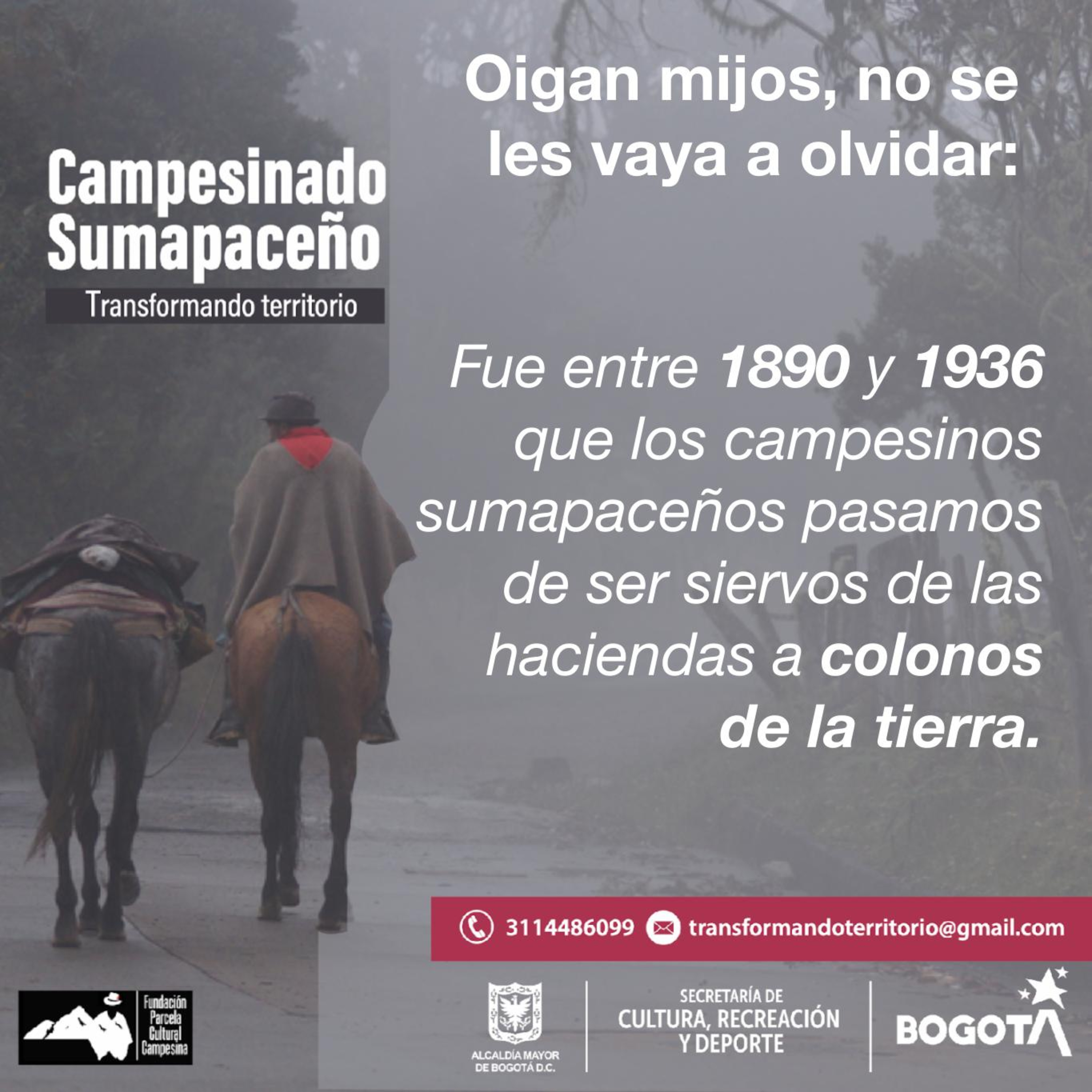 Campesinado Sumapaceño Transformando Territorio