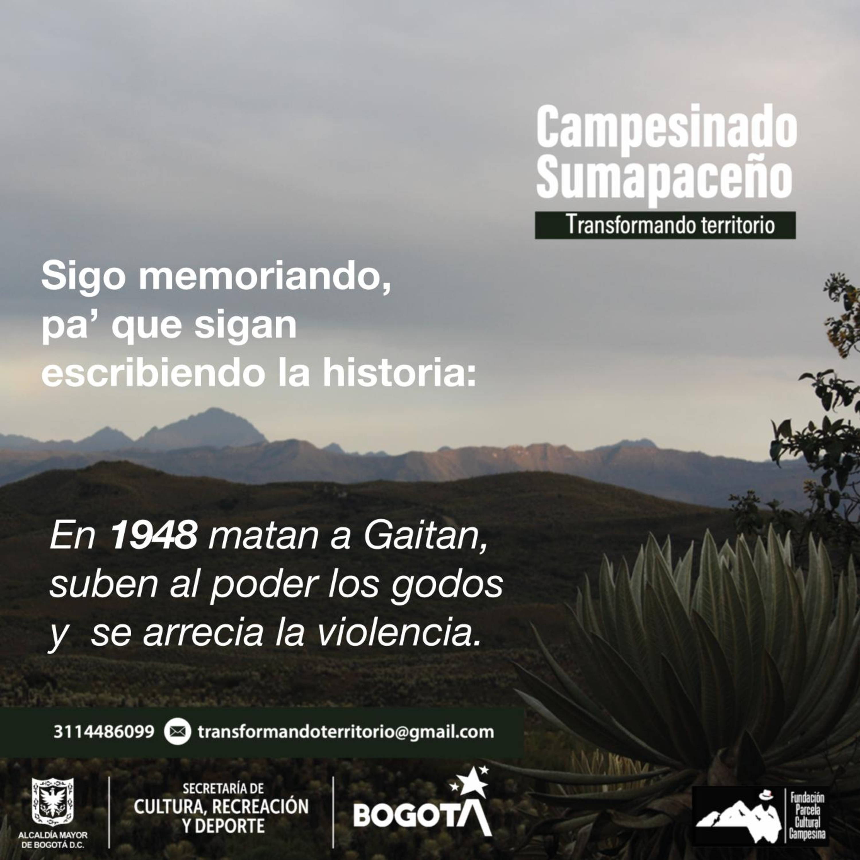 Campesinado Sumapaceño Transformando Territorio