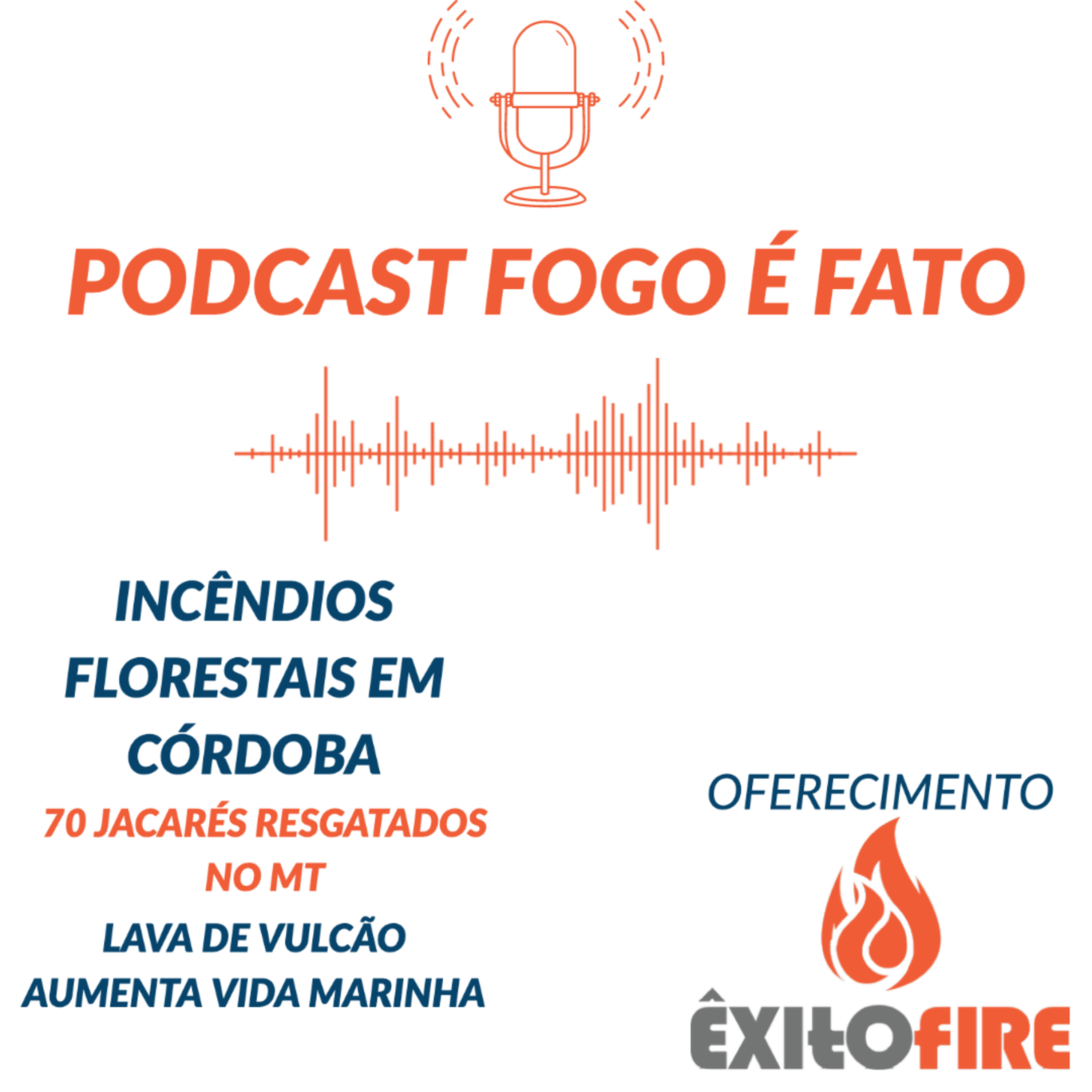 PODCAST \'FOGO É FATO\' notícias sobre Incêndios AgroFlorestais