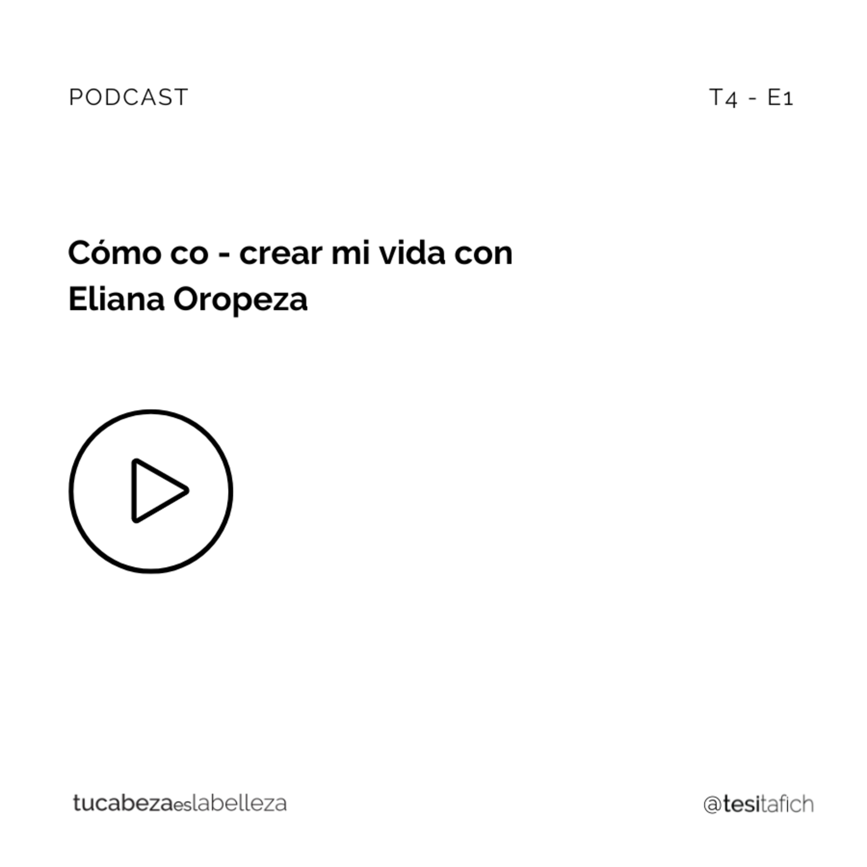 Tu cabeza es la belleza con Tesi Tafich