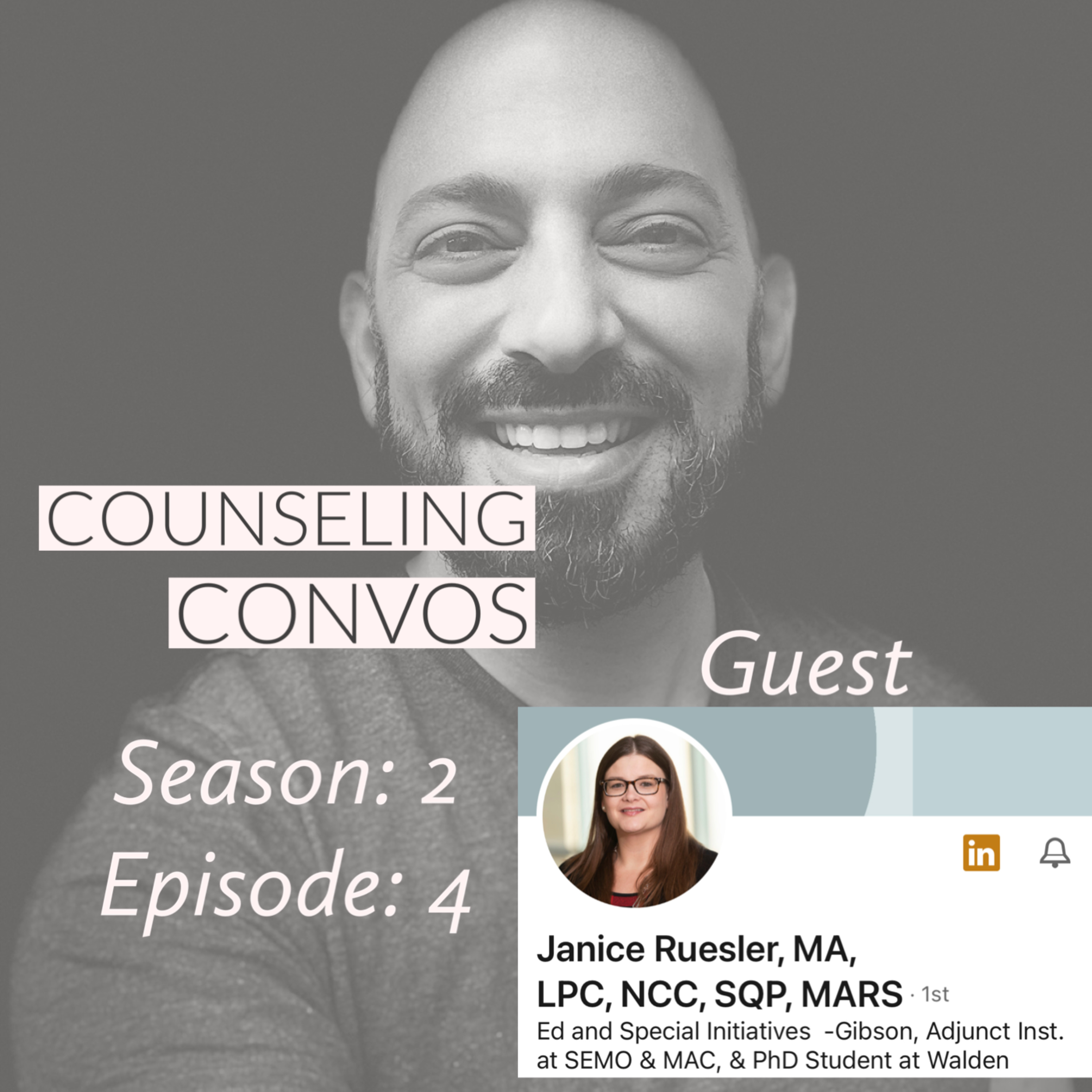 The Counseling Convos Podcast Season 2 Episode 4: From Dark to Light, Humanistic Psychology episode artwork