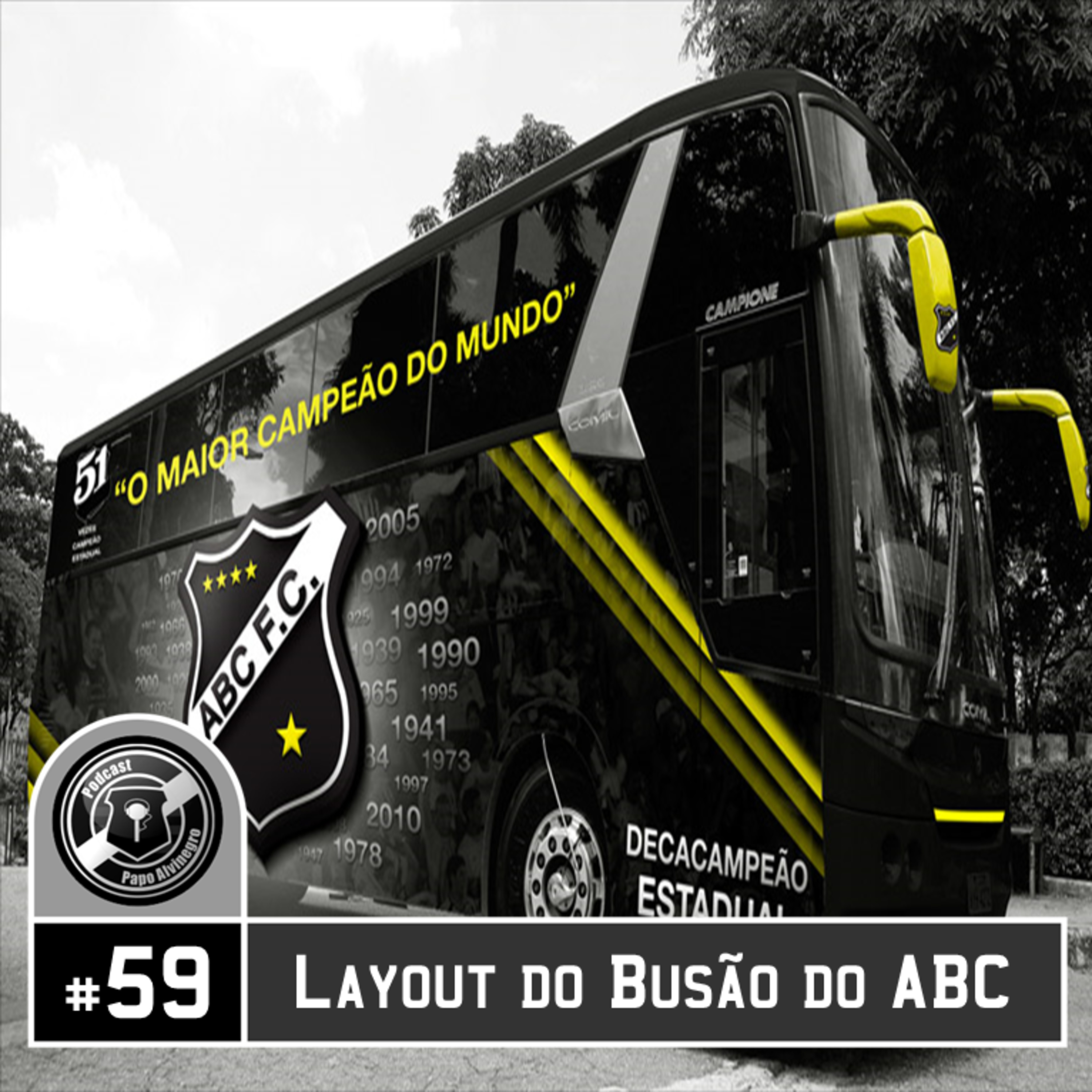 Podcast Papo Alvinegro #059 - Layout do Busão do ABC episode artwork