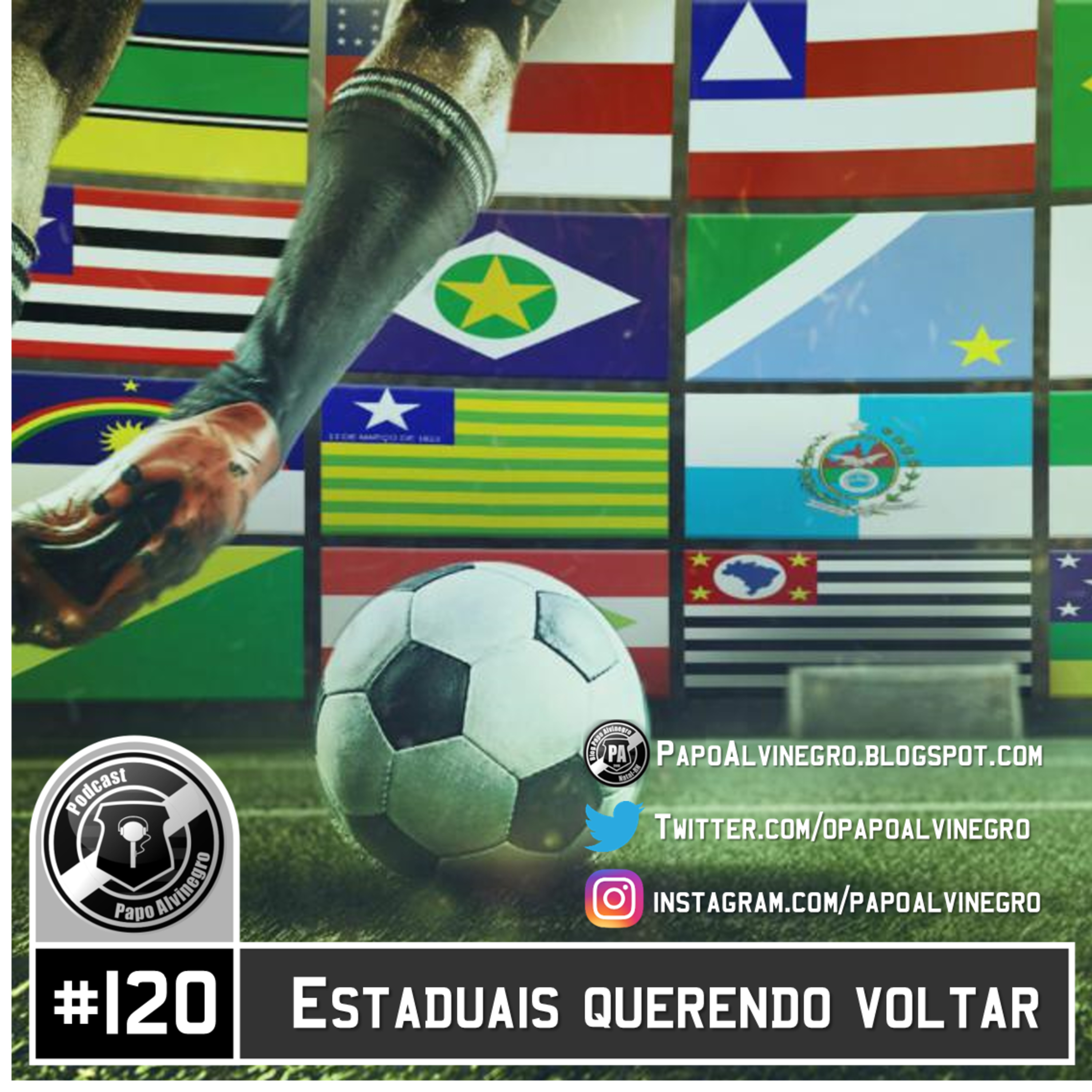 PodCast Papo Alvinegro #120 - Estaduais querendo voltar episode artwork