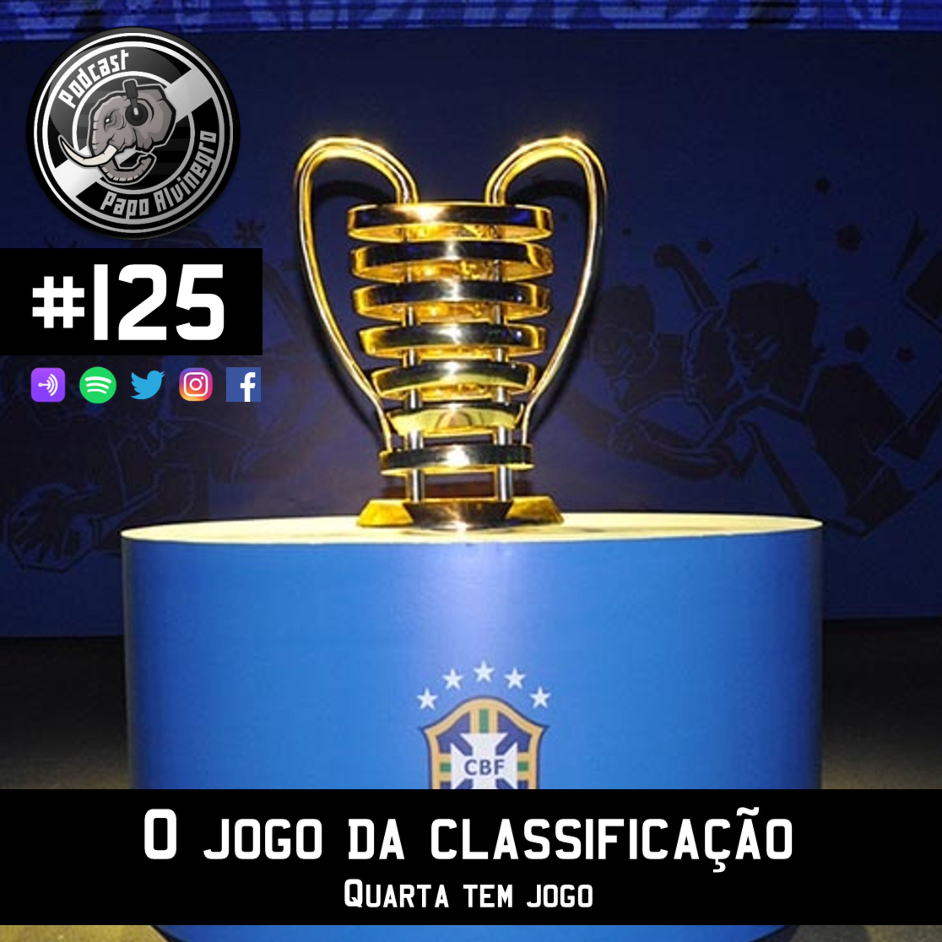 PodCast Papo Alvinegro #125 - O jogo da classificação episode artwork