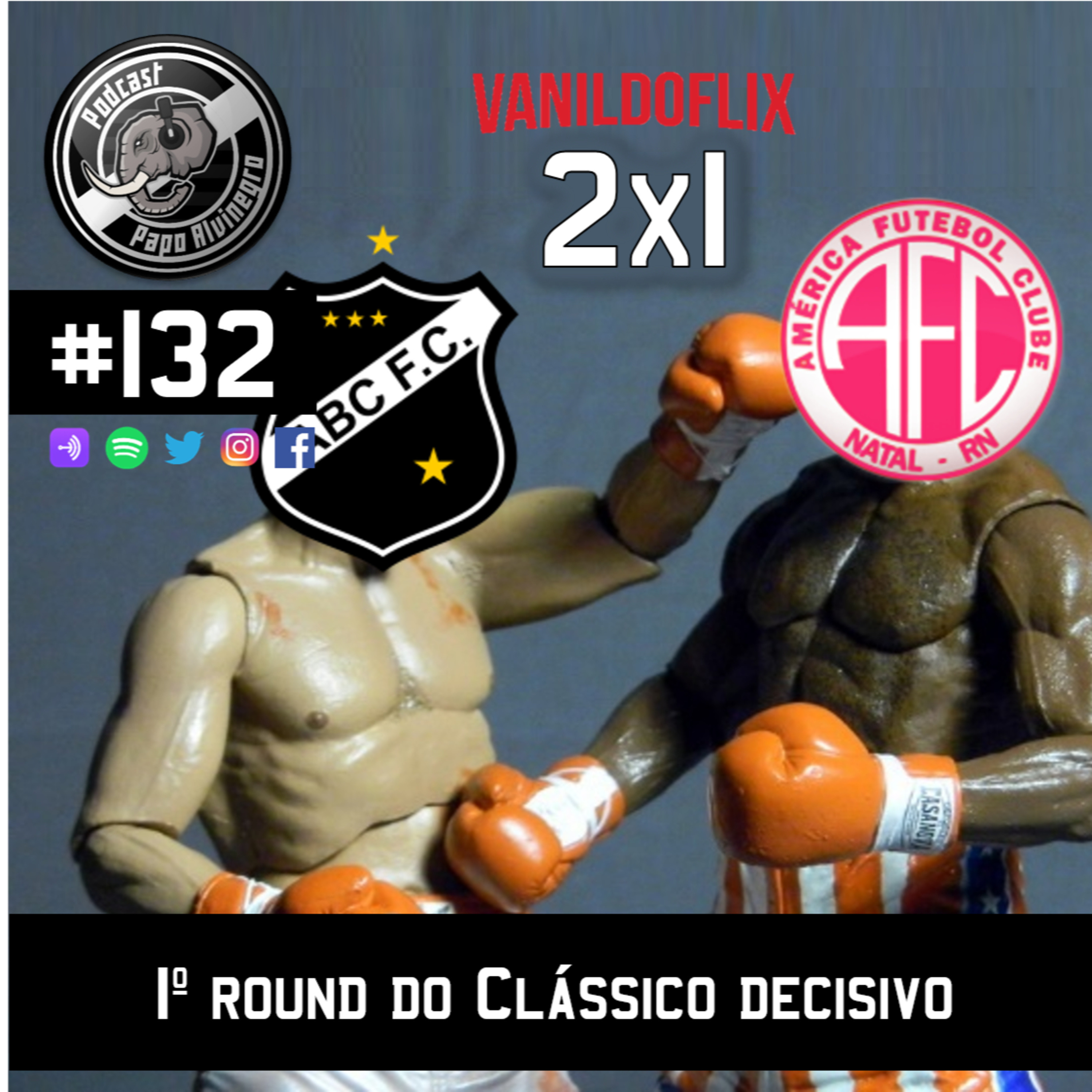 Podcast Papo Alvinegro #132 - 1º round do Clássico decisivo episode artwork