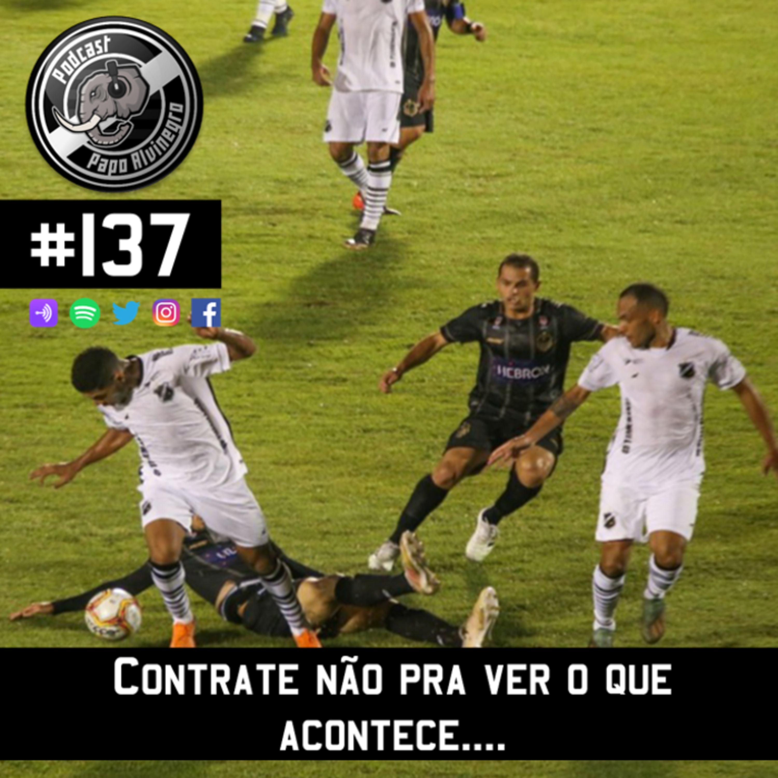 PodCast Papo Alvinegro #137 - Contrate não pra ver o que acontece.... episode artwork