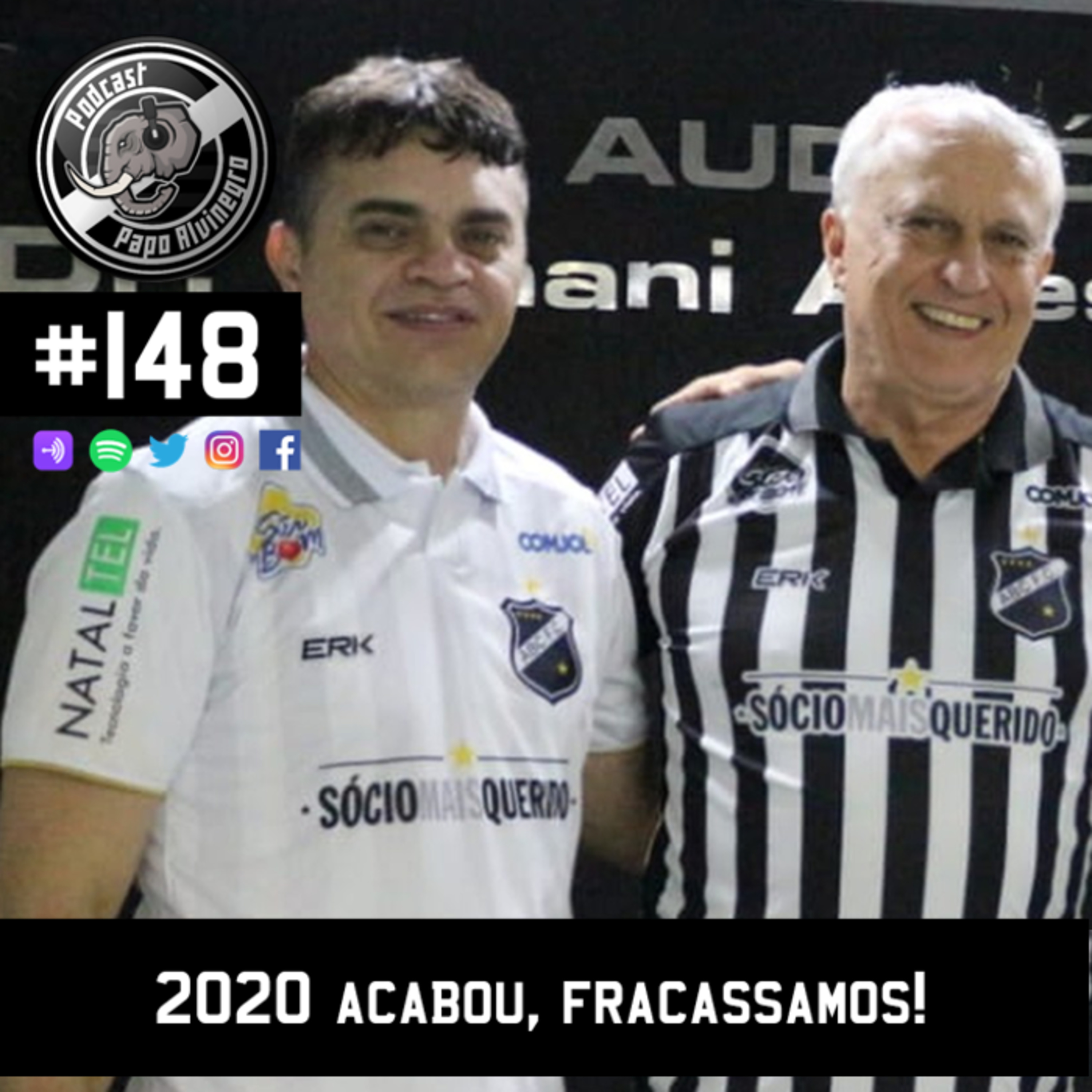 Podcast Papo Alvinegro #148 - 2020 Acabou, Fracassamos! episode artwork