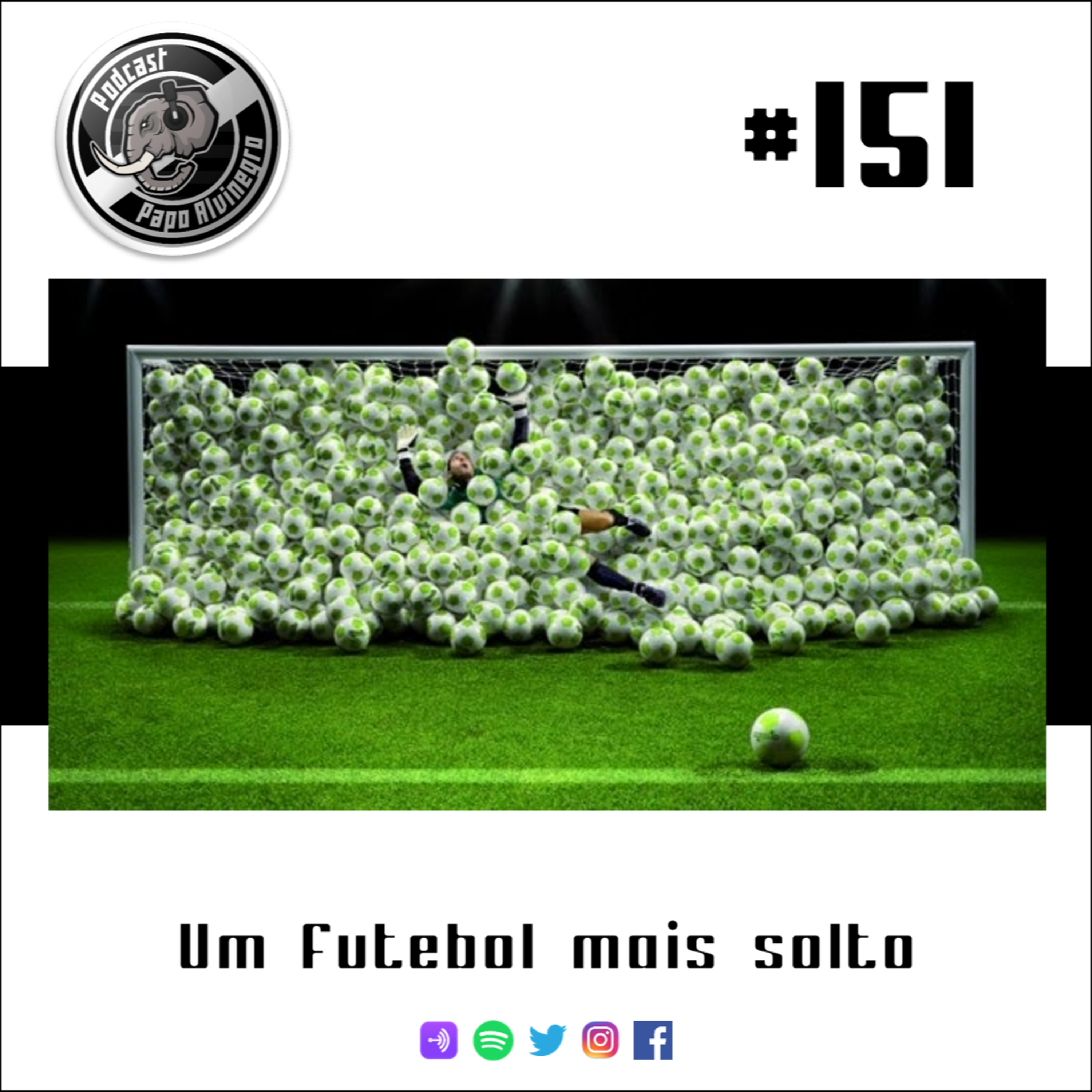 Podcast Papo Alvinegro #151 - Um futebol mais solto episode artwork