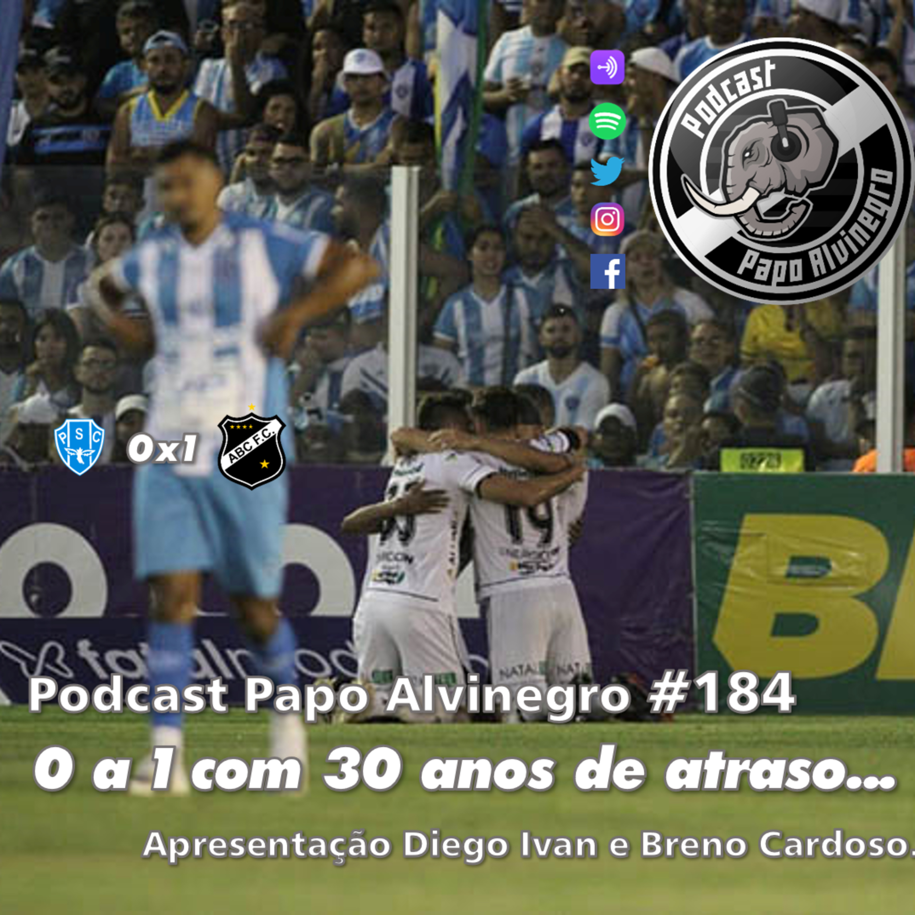Podcast Papo Alvinegro #184 - 0 a 1 com 30 anos de atraso... episode artwork