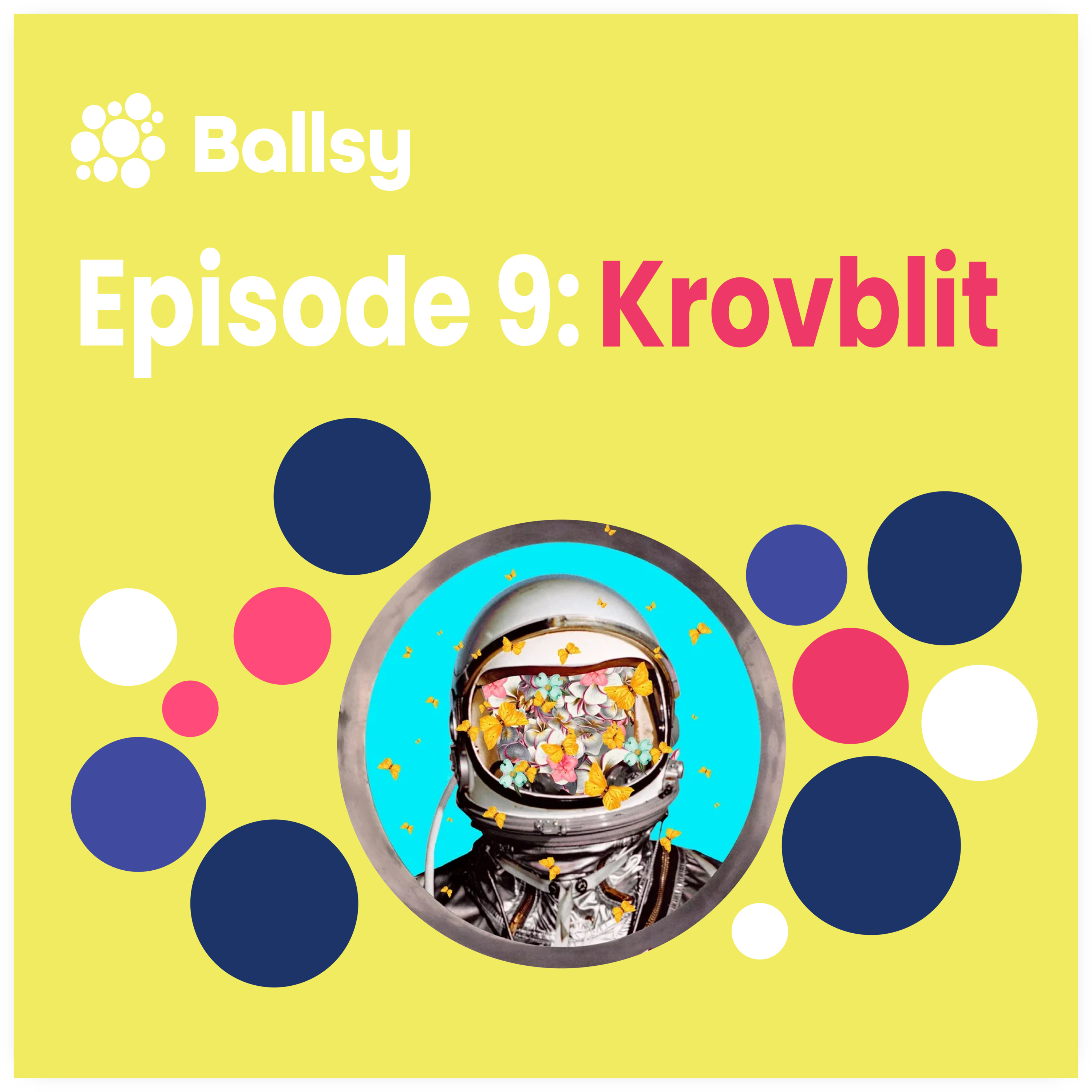 Ballsy: It takes balls to sell art.