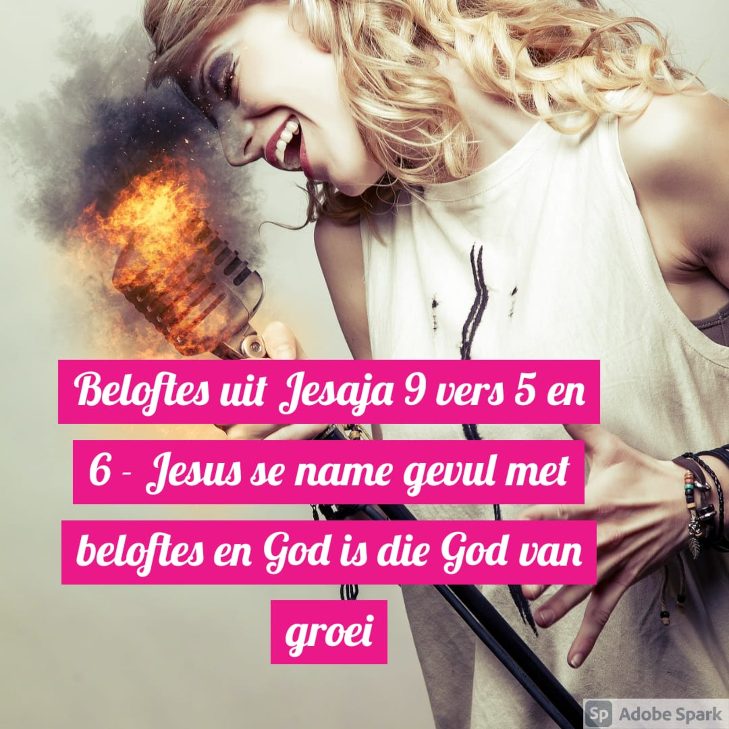 Beloftes uit Jesaja 9 vers 5 en 6 - Jesus se name gevul met beloftes en God is die God van groei episode artwork