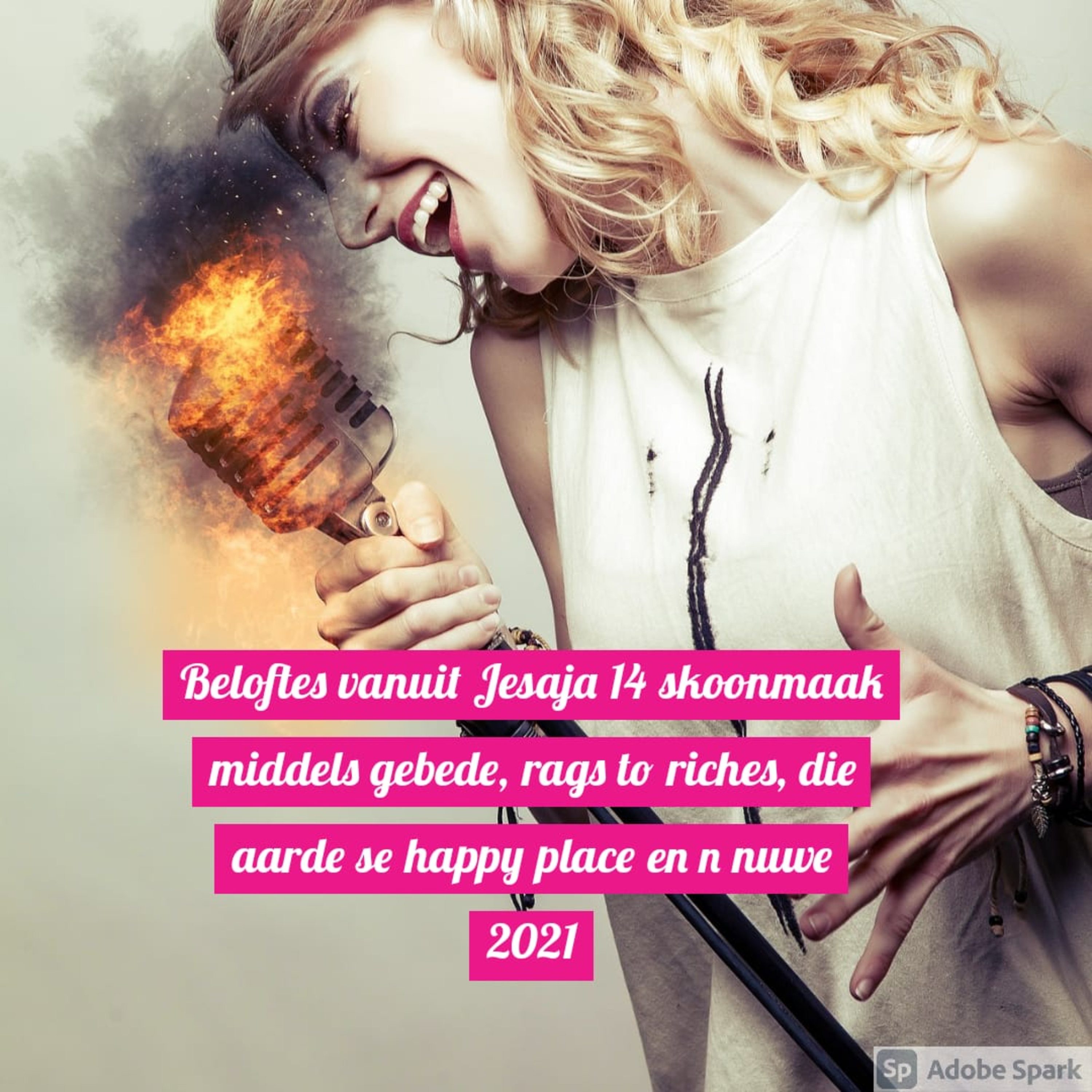 Beloftes vanuit Jesaja 14 skoonmaak middels gebede, rags to riches, die aarde se happy place en n nuwe 2021 episode artwork