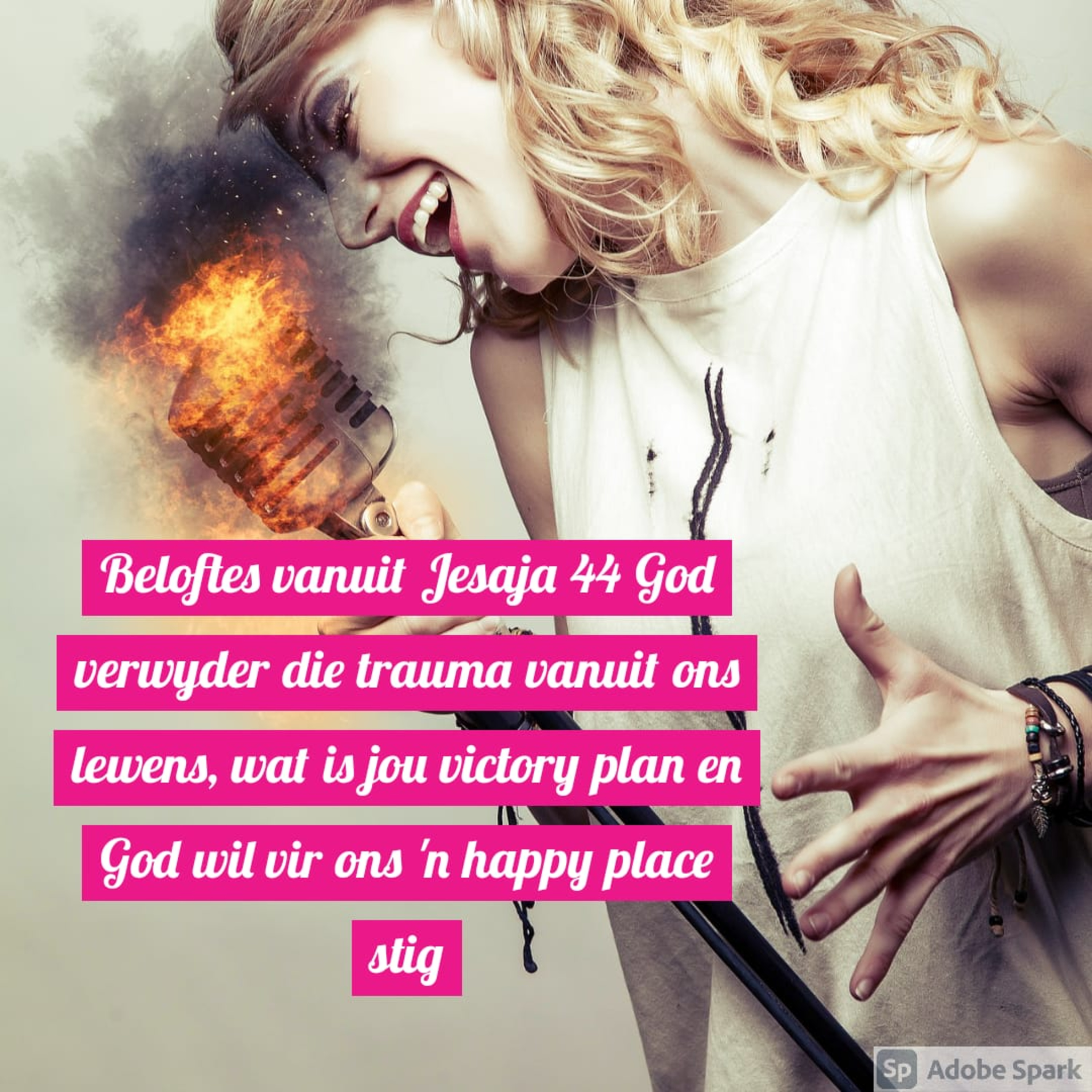 Beloftes vanuit Jesaja 44 God verwyder die trauma vanuit ons lewens, wat is jou victory plan en God wil vir ons 'n happy place stig episode artwork