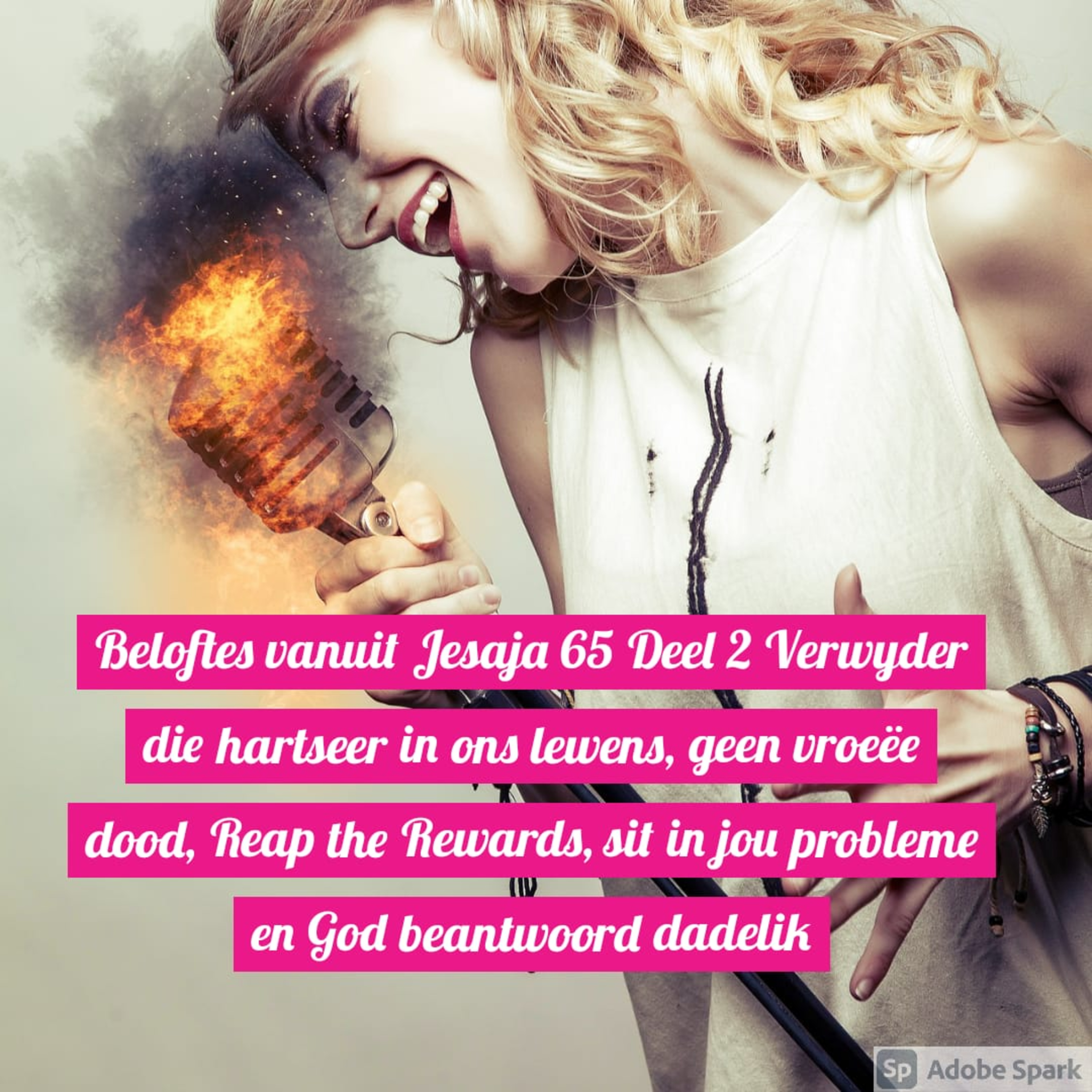 Beloftes vanuit Jesaja 65 Deel 2 Verwyder die hartseer in ons lewens, geen vroeëe dood, Reap the Rewards, sit in jou probleme en God beantwoord dadelik episode artwork