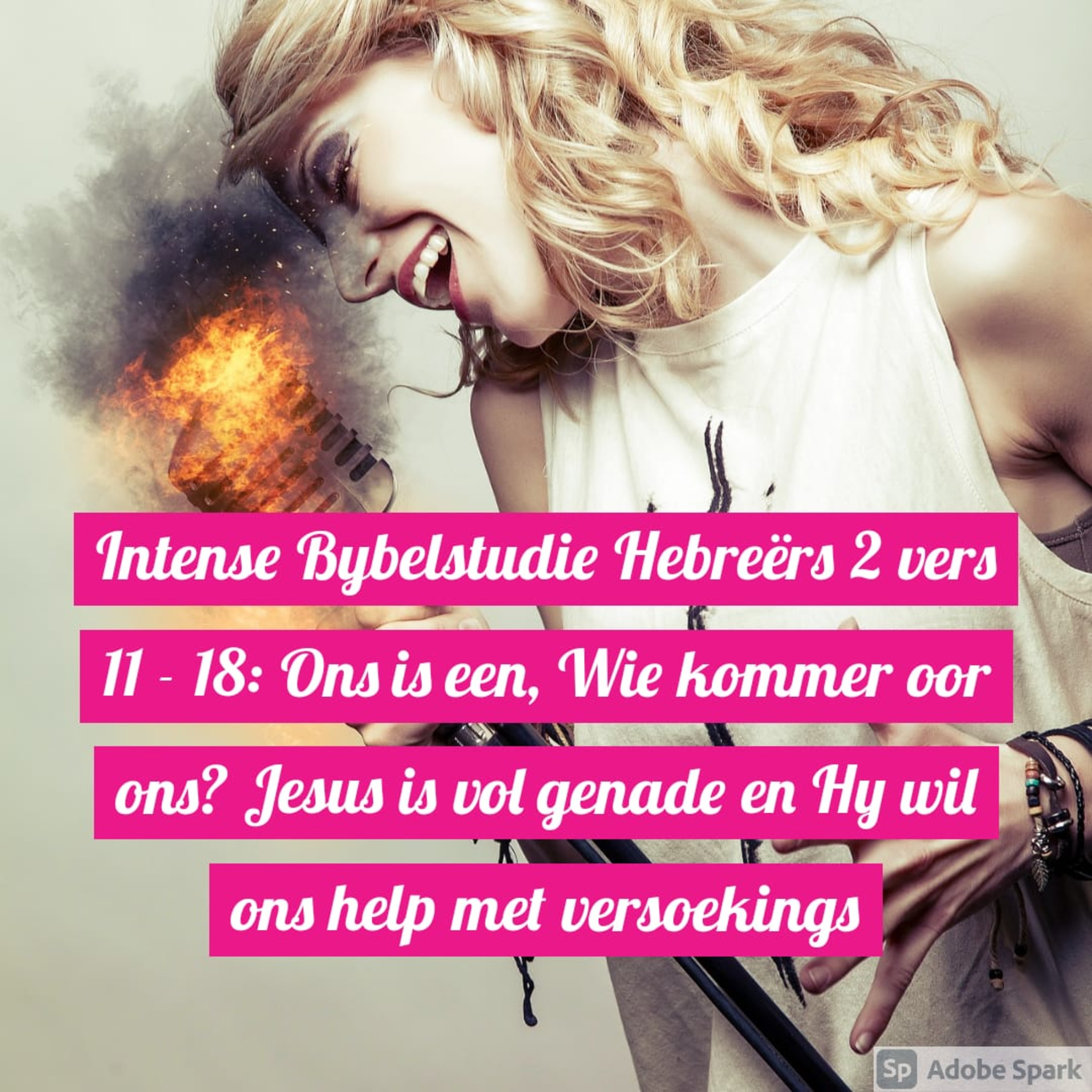 Intense Bybelstudie Hebreërs 2 vers 11 - 18: Ons is een, Wie kommer oor ons? Jesus is vol genade en Hy wil ons help met versoekings episode artwork