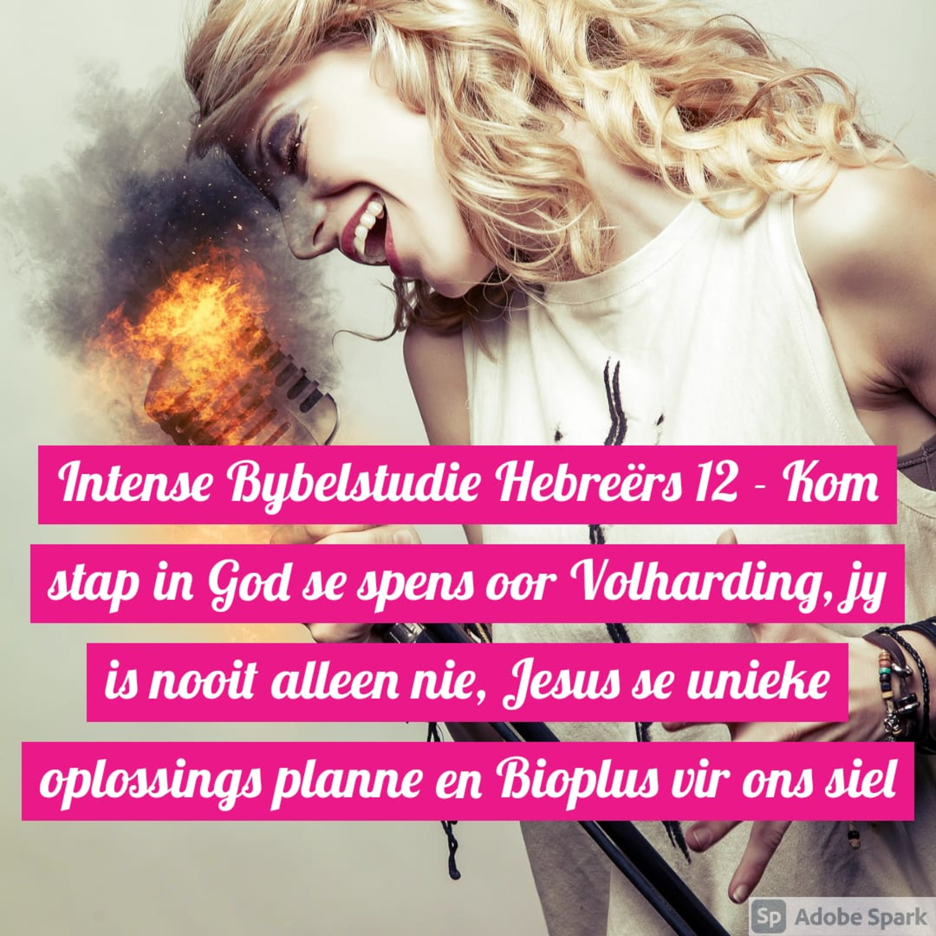Intense Bybelstudie Hebreërs 12 - Kom stap in God se spens oor Volharding, jy is nooit alleen nie, Jesus se unieke oplossings planne en Bioplus vir ons siel episode artwork