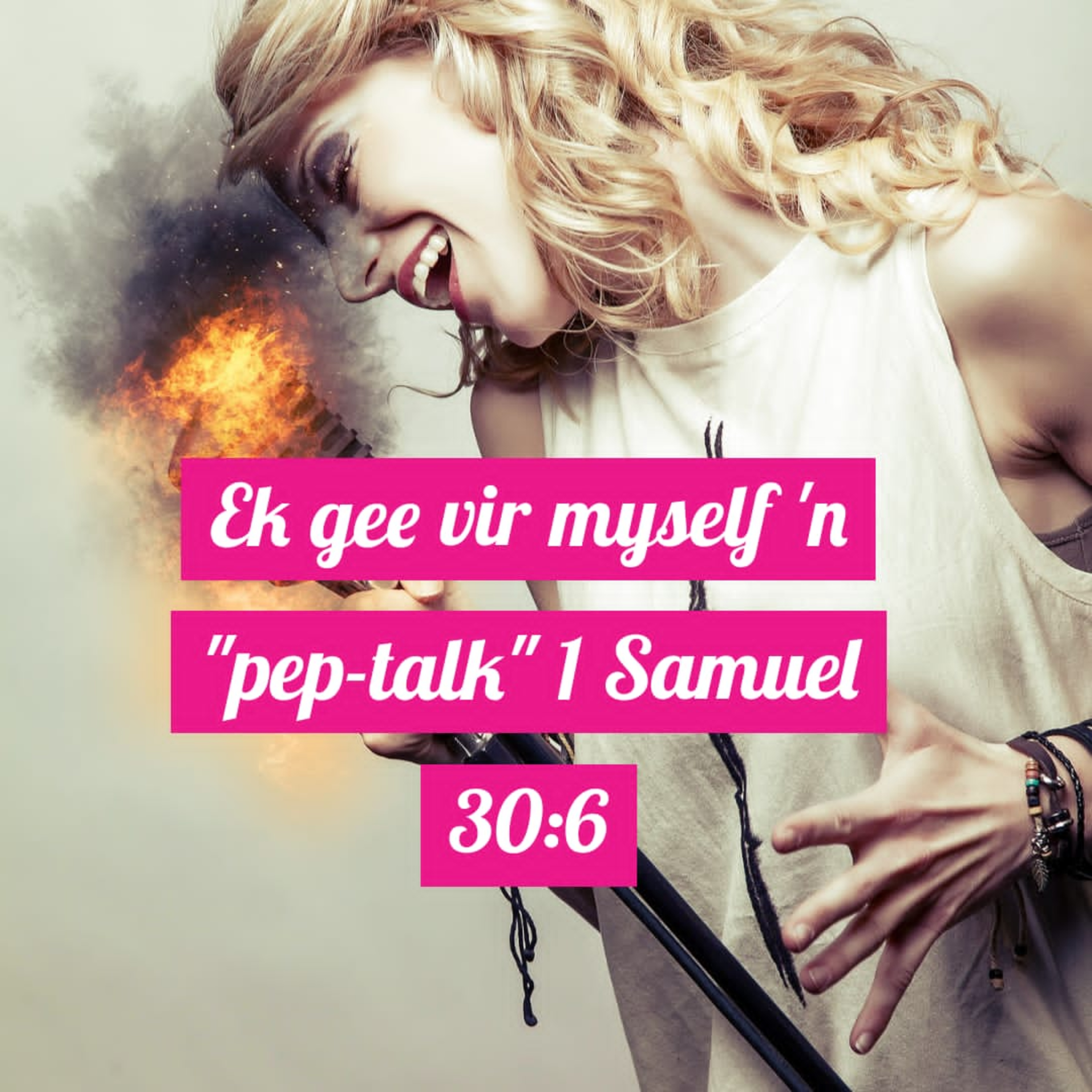 Ek gee vir myself 'n "pep-talk" 1 Samuel 30:6 episode artwork