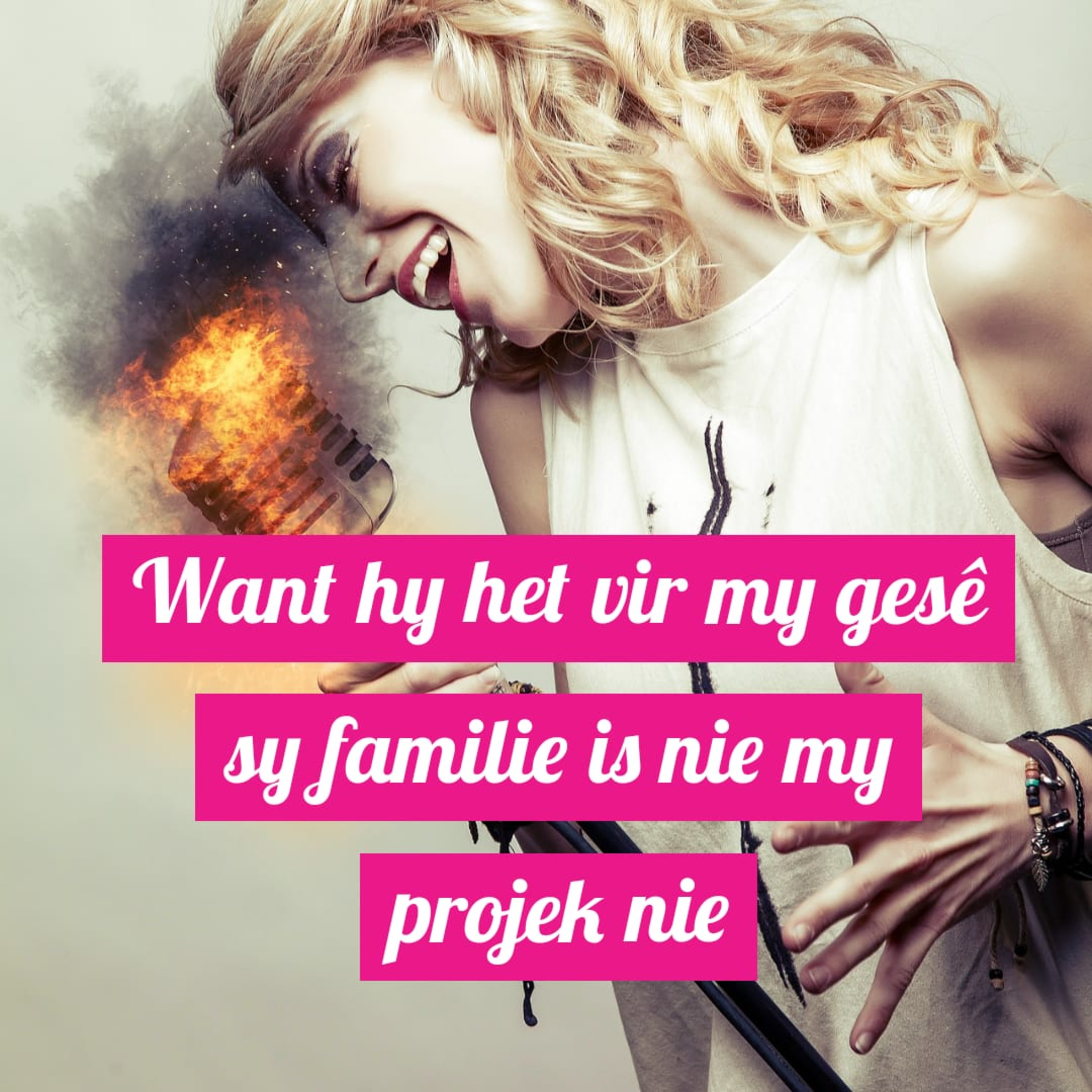Want hy het vir my gesê sy familie is nie my projek nie episode artwork