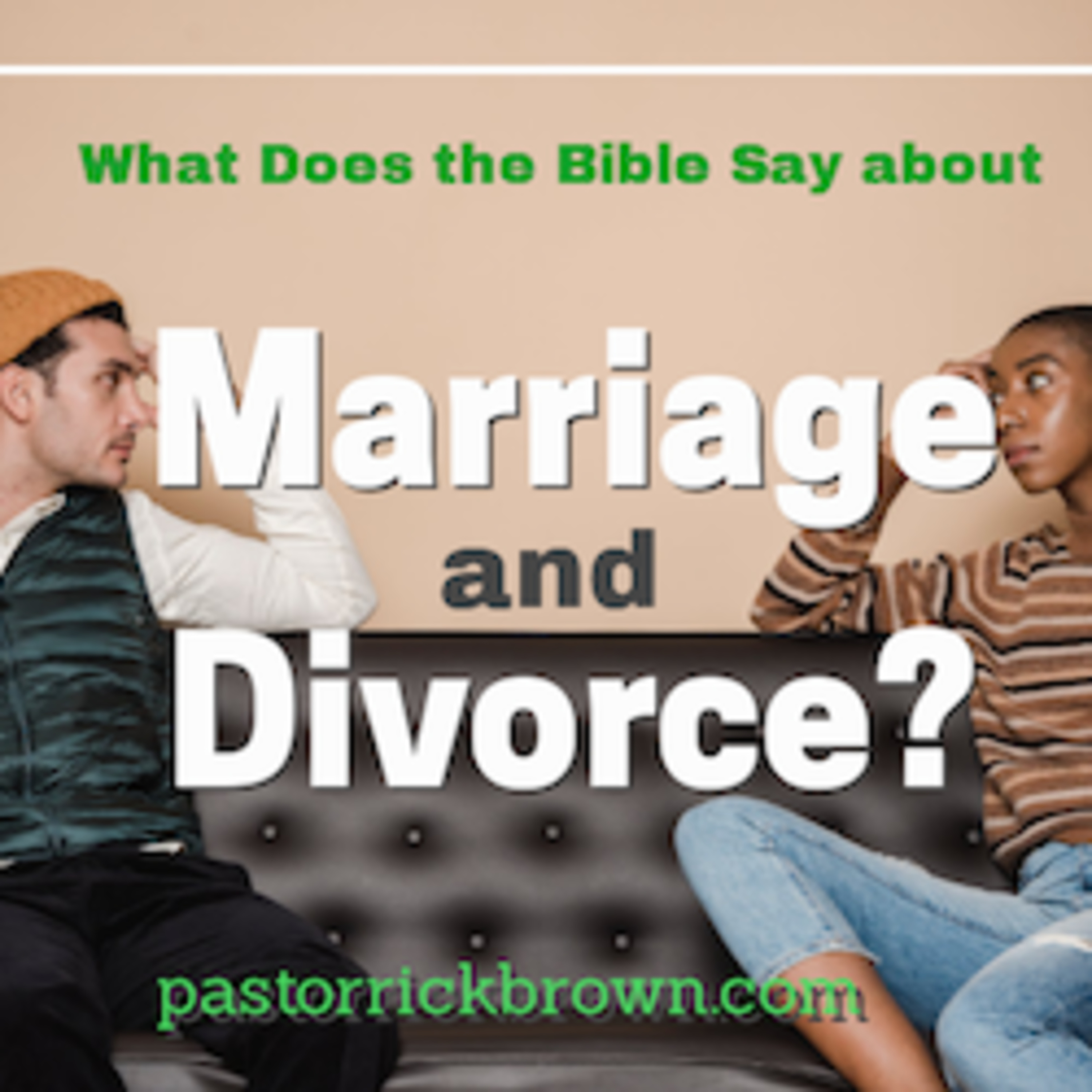 God’s Design for Marriage | Matthew 19:1-12 | Pastor Rick Brown  episode artwork