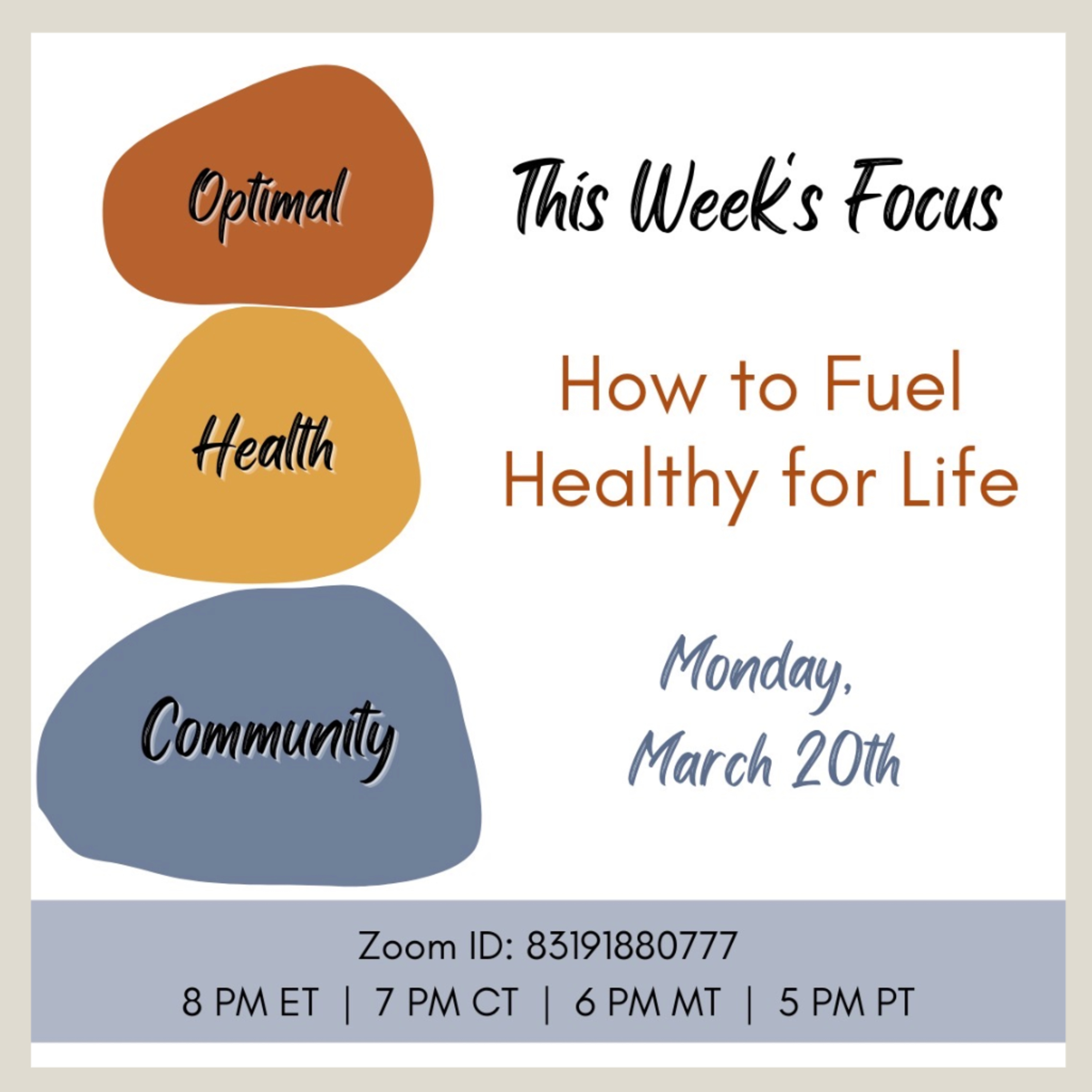 3/20/23 - Element 15 - How To Eat Healthy For Life episode artwork